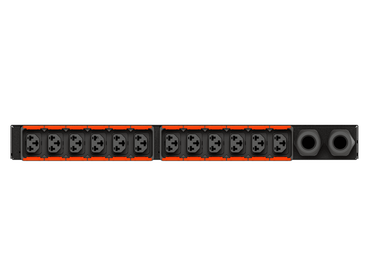 Vertiv Geist AG05M1R0-12CF13-2PS6PS6B211-D power distribution unit (PDU) 12 AC outlet(s) 0U Black (VA4G21A0) thumbnail