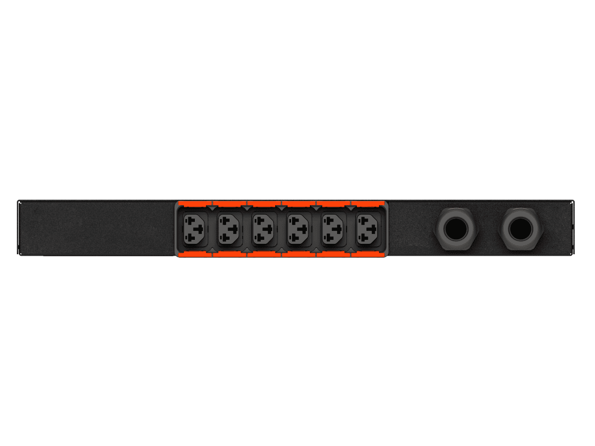 Vertiv Geist AGR5M1R5-06CF13-2PS6PS6B211-D power distribution unit (PDU) 6 AC outlet(s) 0U Black (VA6G21A0) thumbnail