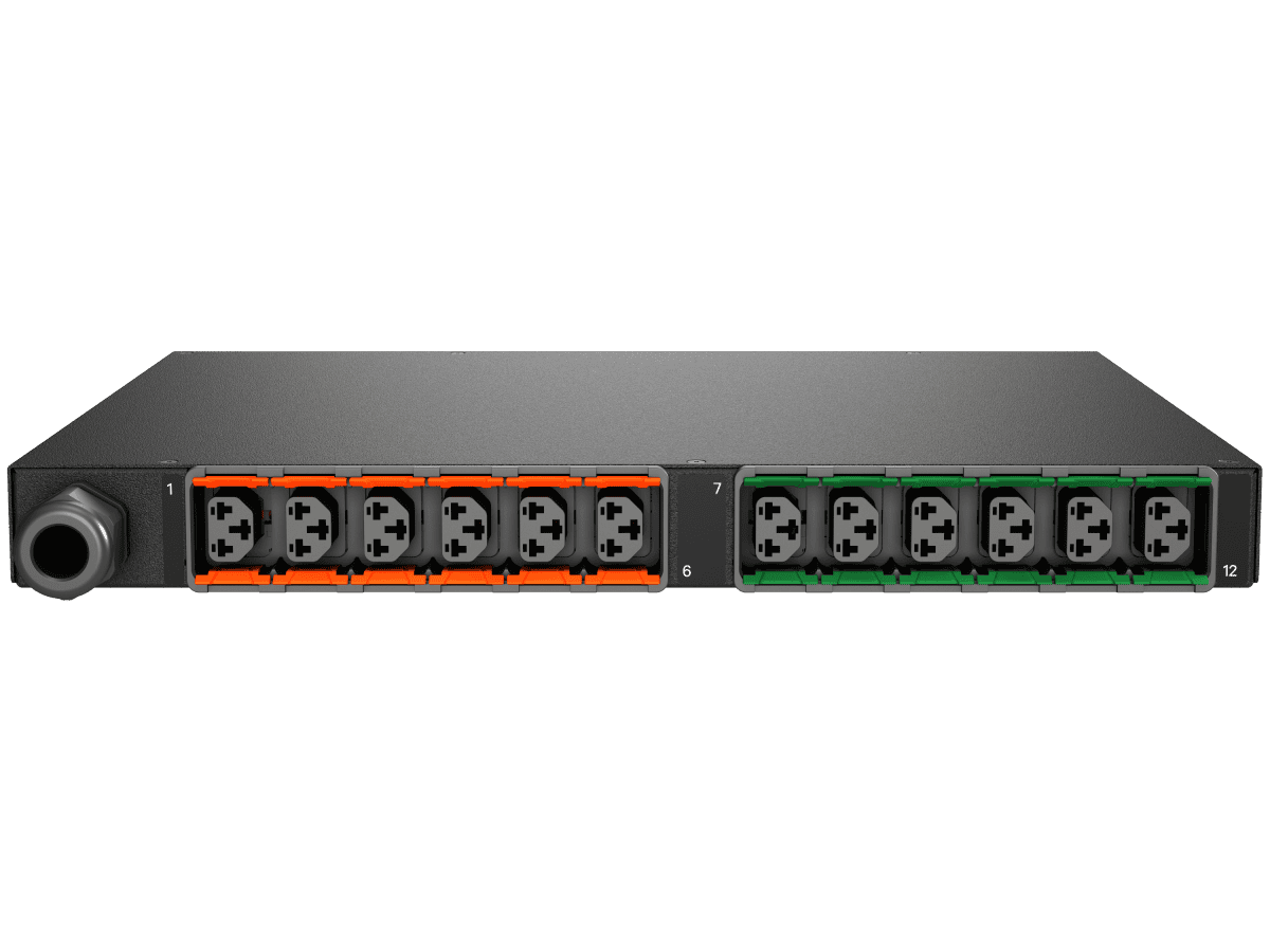 Vertiv Geist MGR5M1R6-12CF13-3PS6B2H10-S power distribution unit (PDU) 12 AC outlet(s) 0U Black (VP6G31A0) thumbnail
