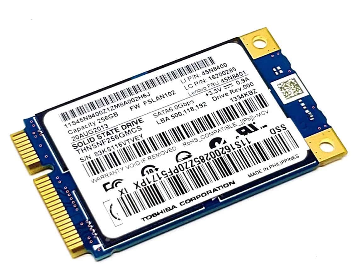 Lenovo SSD 256GB M.2 PCIe NVMe (00UP687) thumbnail