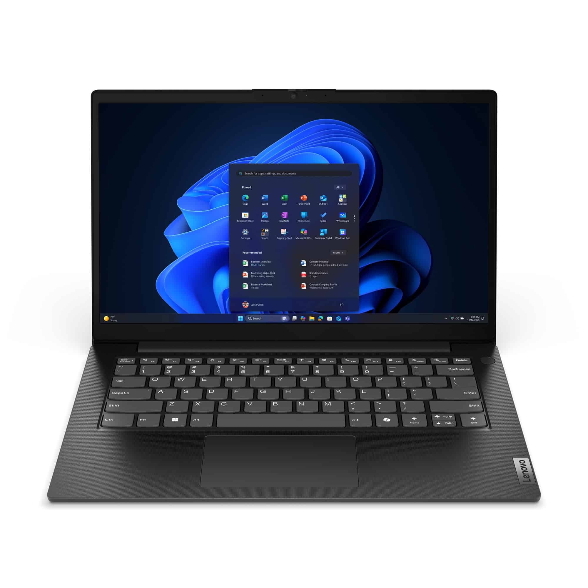 Lenovo V14 G6 ARP AMD Ryzen™ 5 150 Laptop 35,6 cm (14") Full HD 16 GB DDR5-SDRAM 512 GB SSD Wi-Fi 6 (802.11ax) Windows 11 Pro Engels Zwart (83V30038MH) thumbnail
