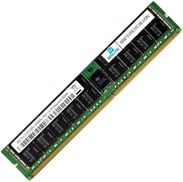 DELL 8GB (1*8GB) 1RX8 PC4-21300V-R DDR4-2666MHZ RDIMM (SNP1VRGYC/8G) thumbnail