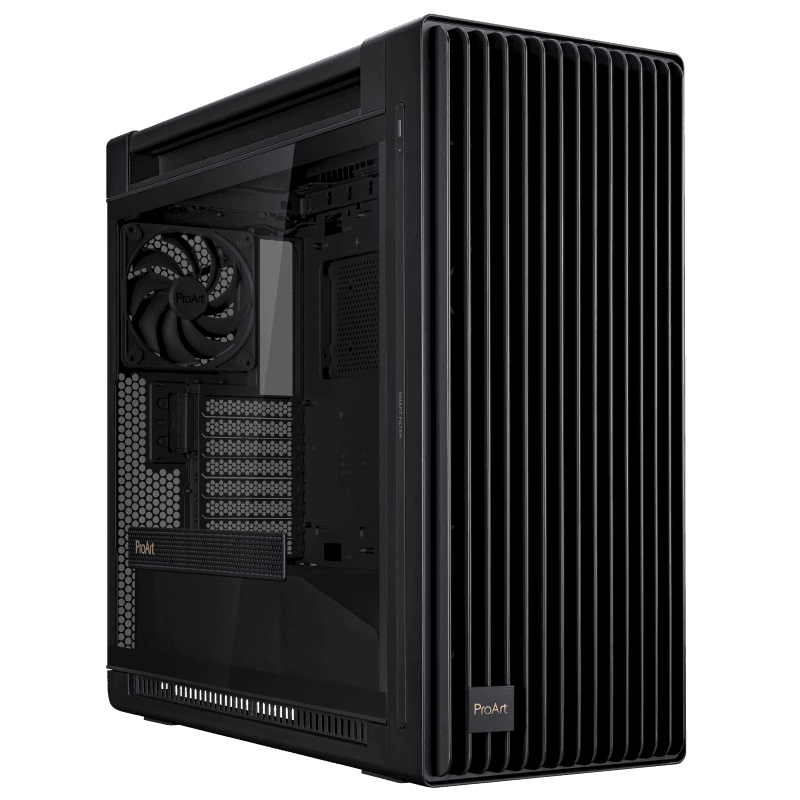 ASUS Case PA602 Midi Tower Case Product Features/ Transparent Panel Not Included (PROARTPA602TGARGBBLK) thumbnail