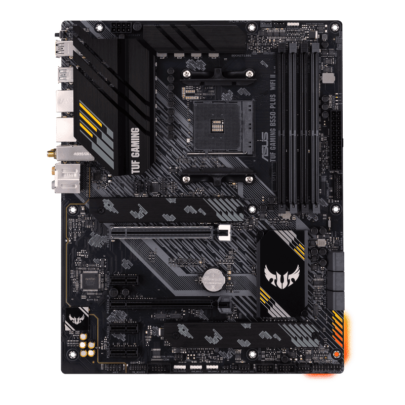 ASUS Motherboard AMD B550 SAM4 ATX DDR4 Memory 4 Memory Slots (TUFGAMINGB550-PLUS) thumbnail