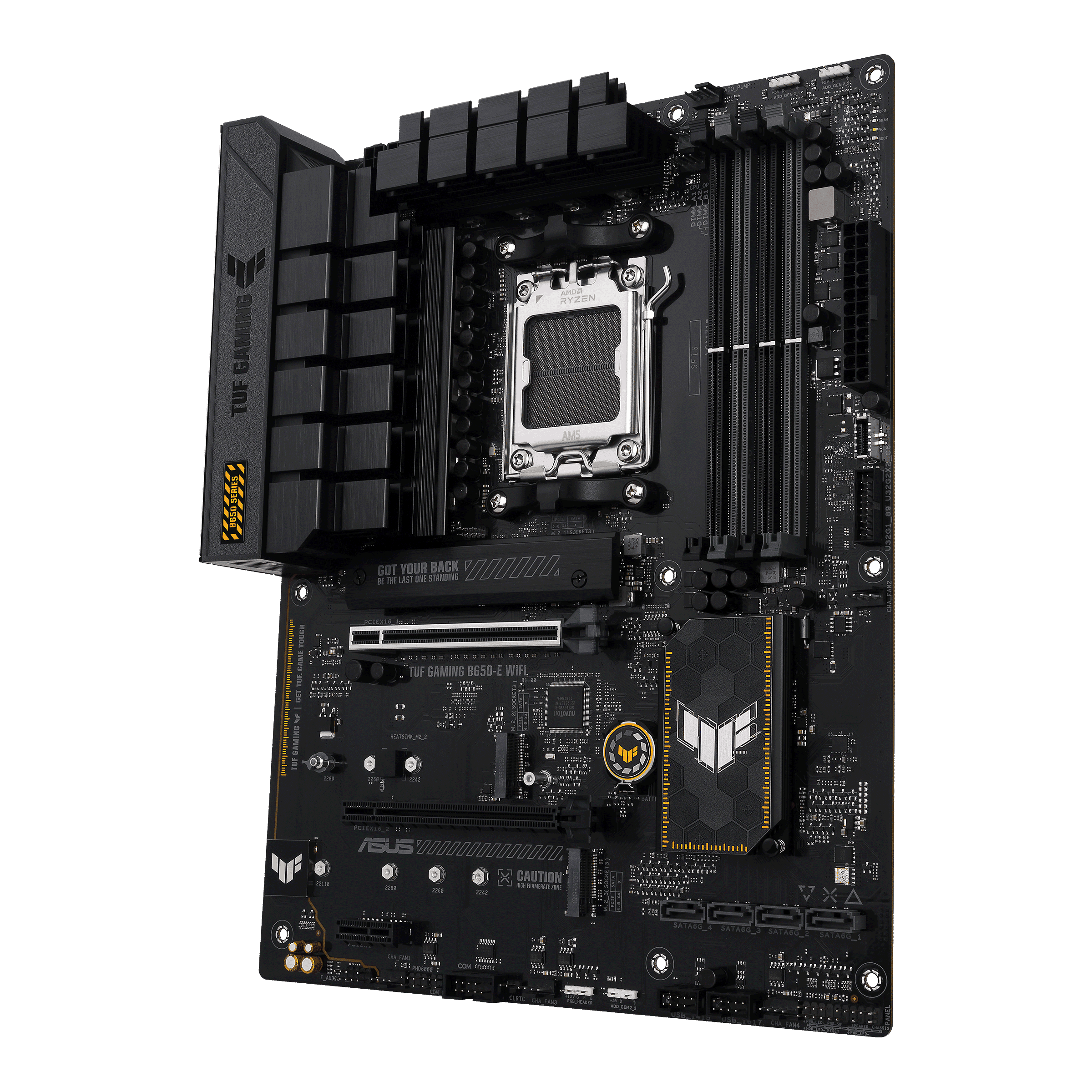 ASUS Motherboard AMD B650 SAM5 ATX DDR5 Memory 4 Memory Slots (TUFGAMINGB650-EWIFI) thumbnail