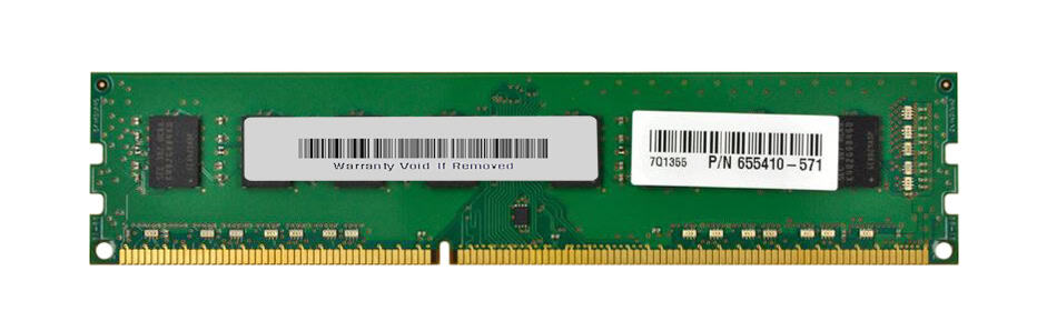 HP 4GB PC3-12800U 240-PIN DIMM (655410-571-RFB) thumbnail