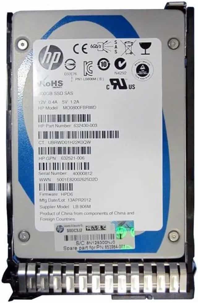 HP Internal Solid State Drive (R5U67A) thumbnail