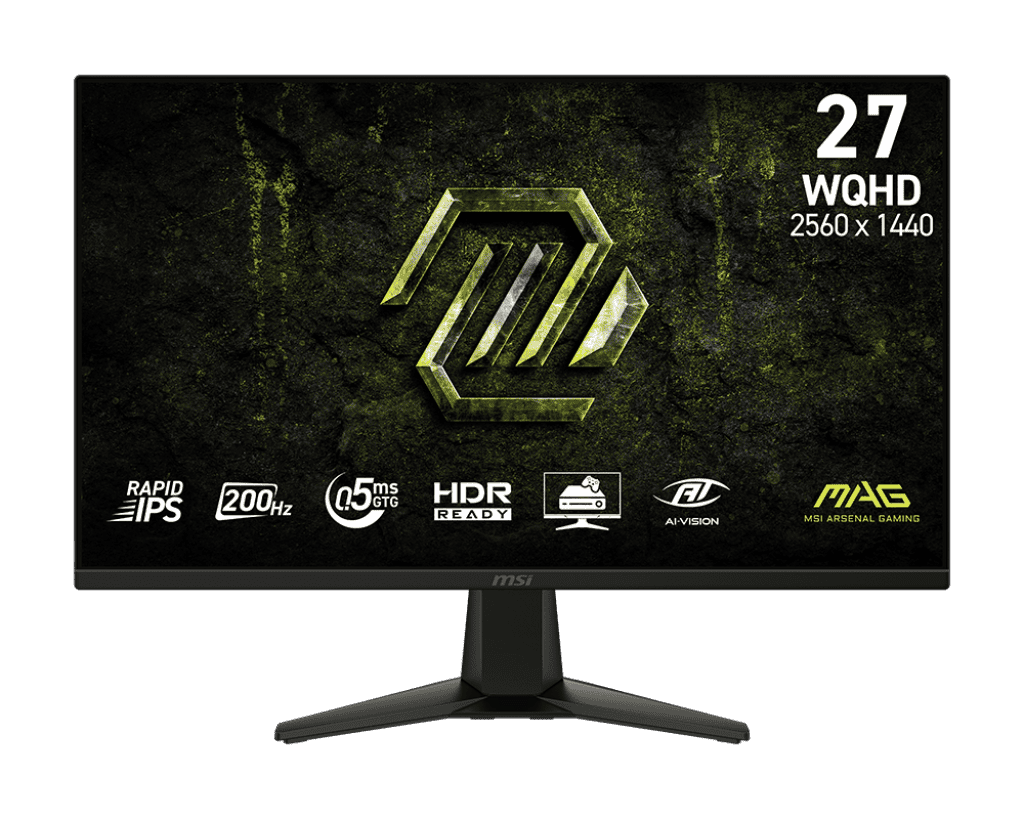 MSI LCD Monitor 27 Inch 2560 X 1440 Pixels Wide Quad GD Native Aspect Ratio 16/9 LCD Flat (MAG 275QF E20) thumbnail