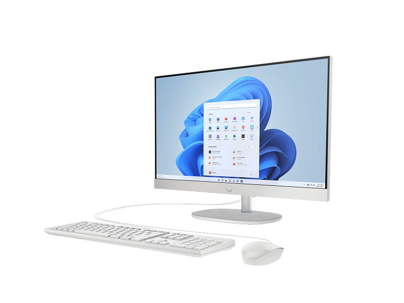 HP 24-cr0063na Intel? Core? i3-N300 8GB RAM 256GB SSD 23.8  Full HD Windows 11 Home All-in-One Desktop PC - White - BM5L7EA#ABU (BM5L7EA) thumbnail