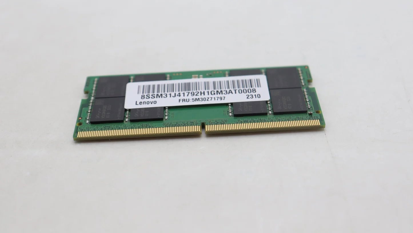 Lenovo Memory 32GB DDR4 3200 Micron So-Dimm (5M30Z71652) (5M30Z71652) thumbnail