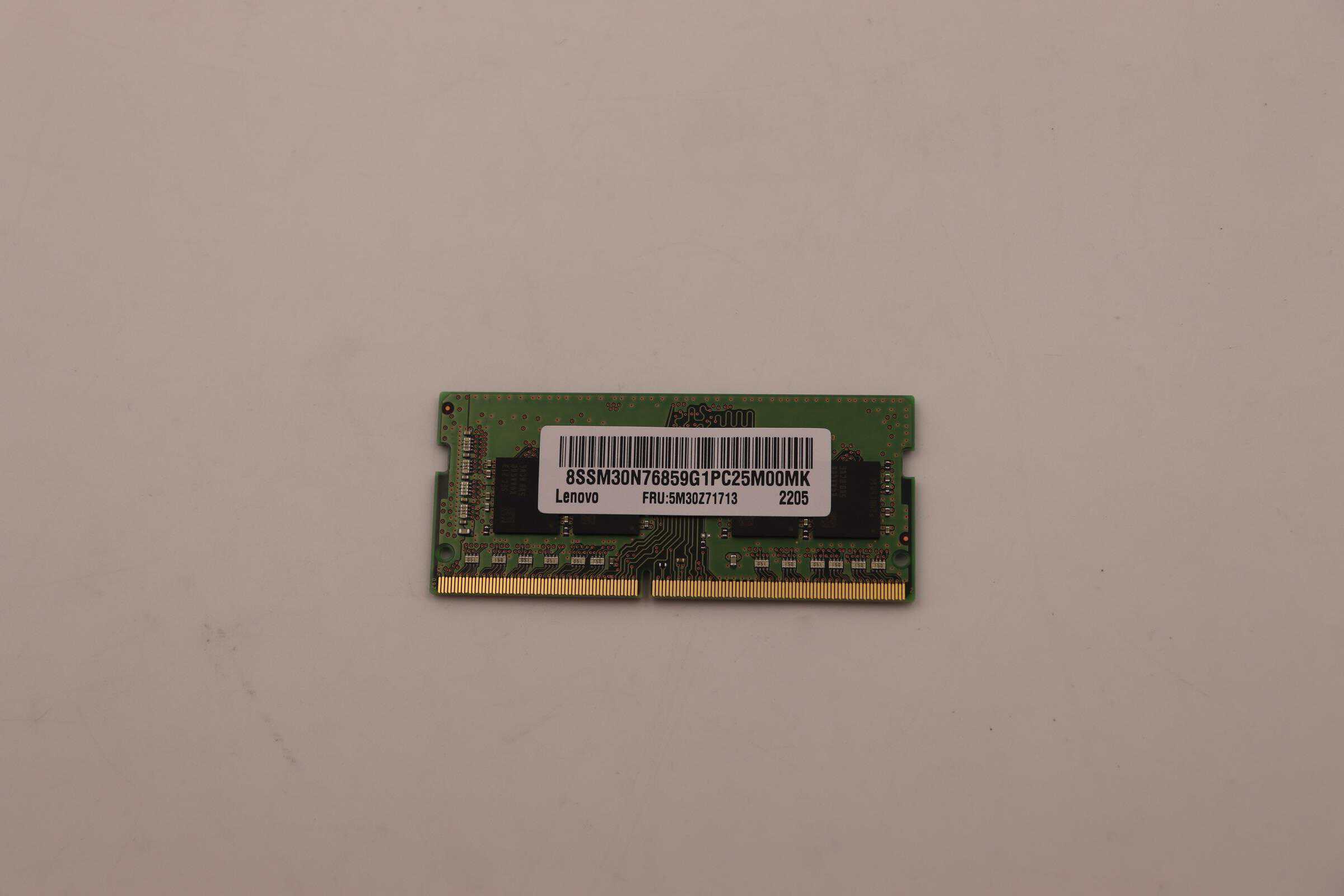 Lenovo MEMORY SODIMM32GB DDR43200Micron (5M30Z71711) (5M30Z71711) thumbnail