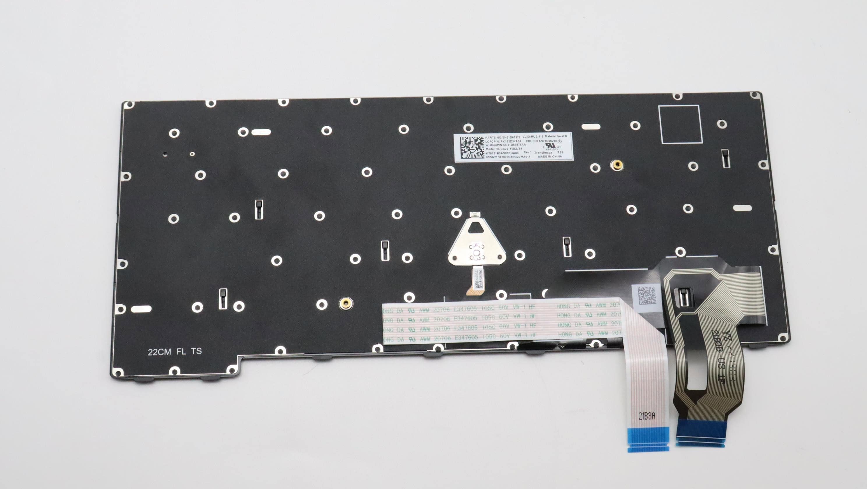 Lenovo 5N21D68248 laptop reserve-onderdeel Toetsenbord (5N21D68248) thumbnail