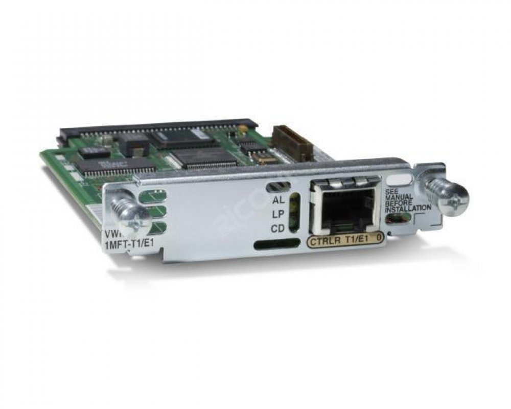 Cisco 2PT 2ND GEN MULTIFLEX TRUNK (VWIC2-2MFT-T1/E1-RFB) thumbnail