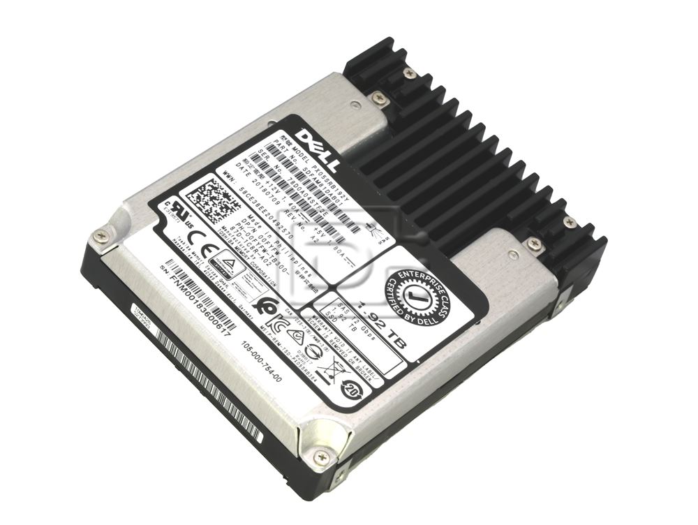 Dell 1.92TB 12G MU MLC SAS 2.5inch (0V0K7V-RFB) thumbnail