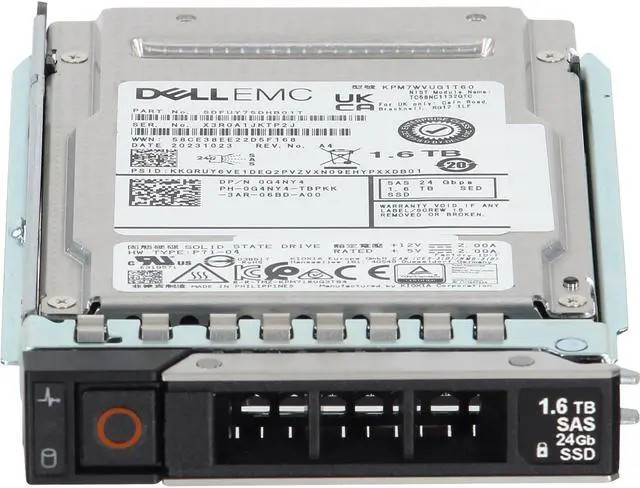 Dell 800GB SSD 24G SAS 2.5 MU SED (81G77) thumbnail