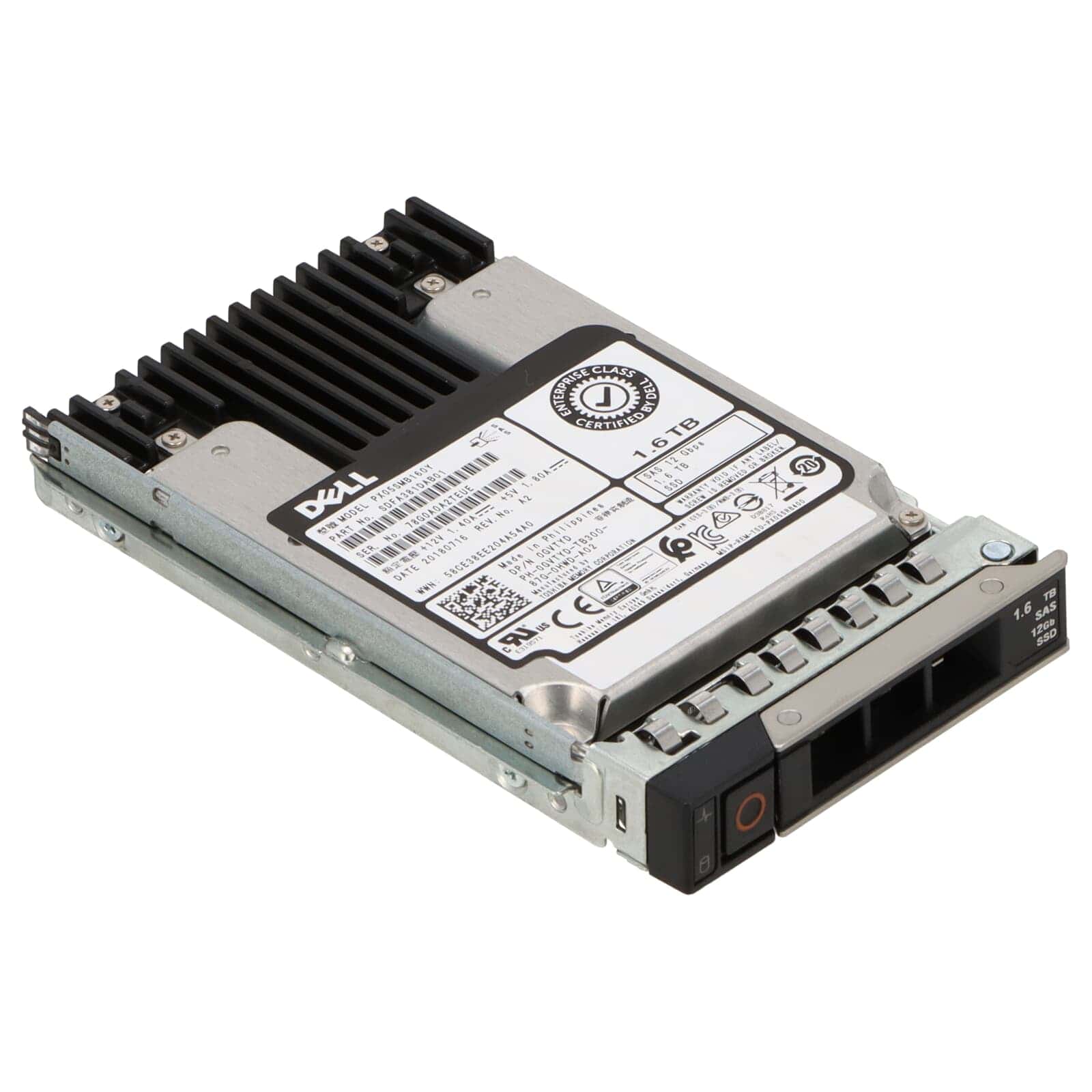 Dell SSDR 1.6T 2N IS12 2.5 T-4WI EC (GVTYD-RFB) thumbnail