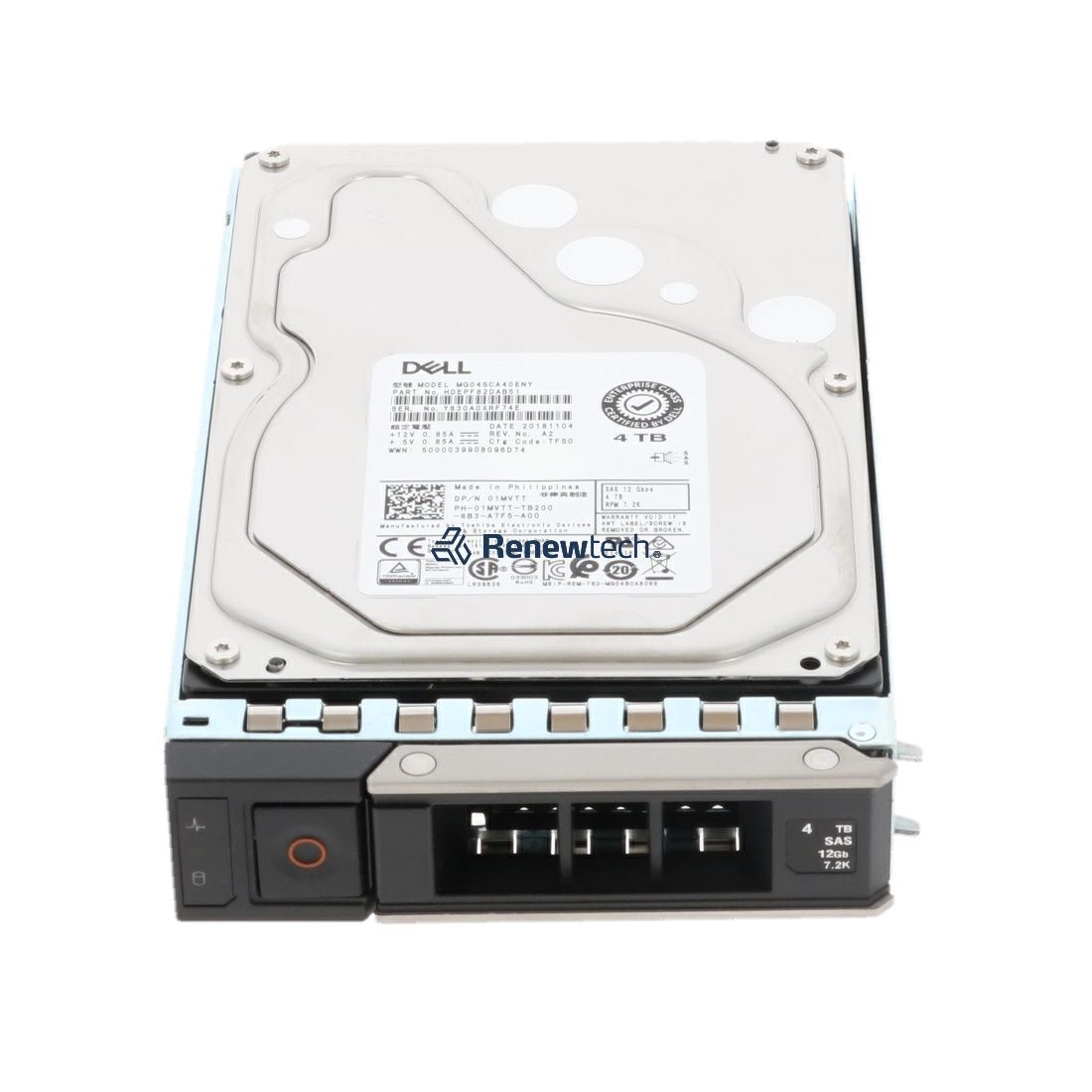 Dell 4TB 7.2K SAS HDD (JVYTJ-RFB) thumbnail