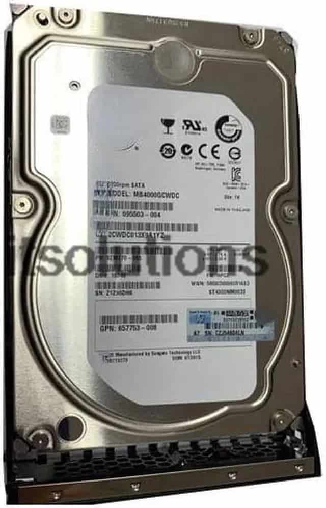 HP DRV HD 4TB 6G 7.2K 3.5 SATA LP (797265-S21) thumbnail