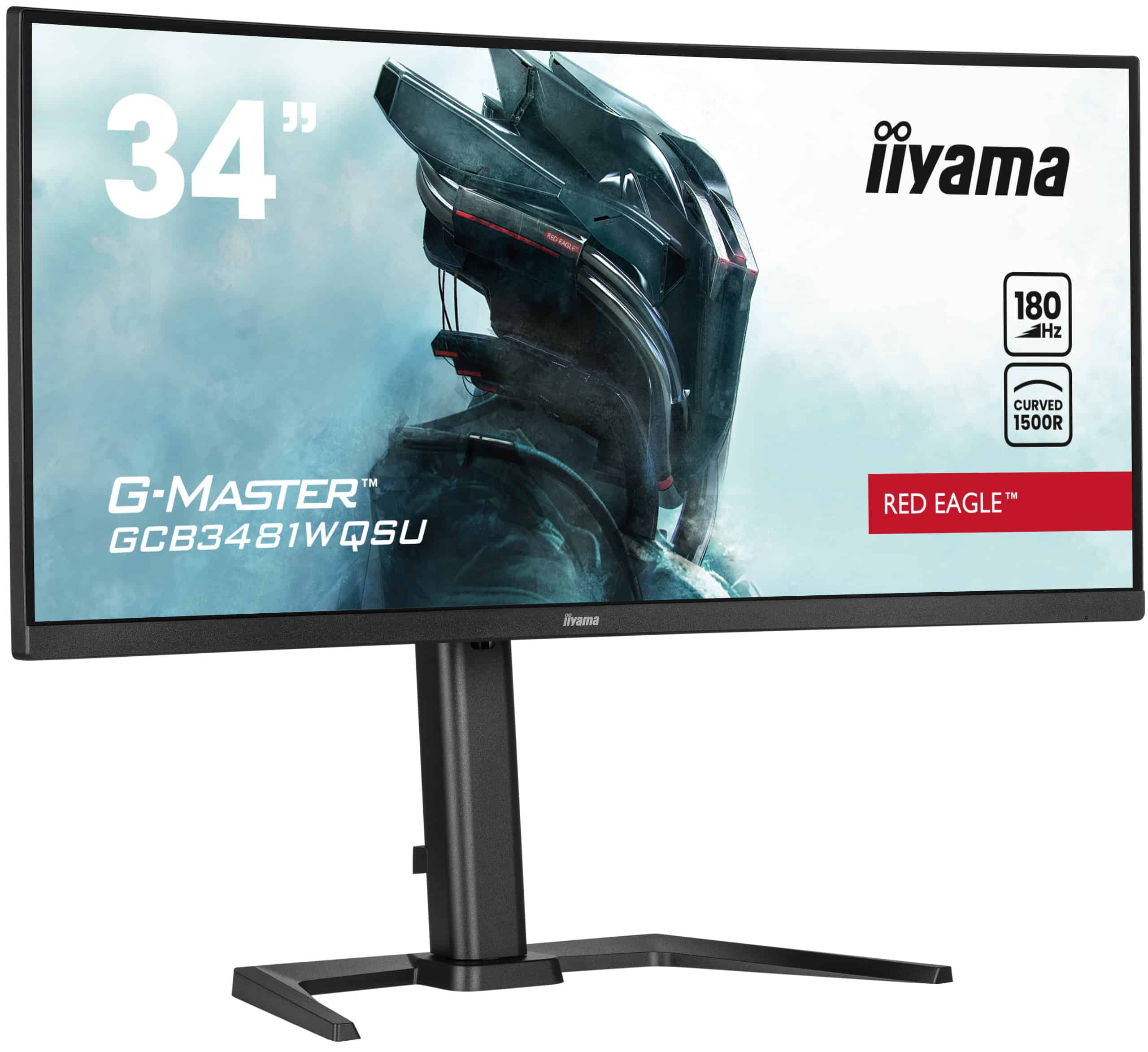 iiyama G-MASTER GCB3481WQSU-B1 computer monitor 86,4 cm (34") 3440 x 1440 Pixels UltraWide Quad HD LCD Zwart (GCB3481WQSU-B1) thumbnail