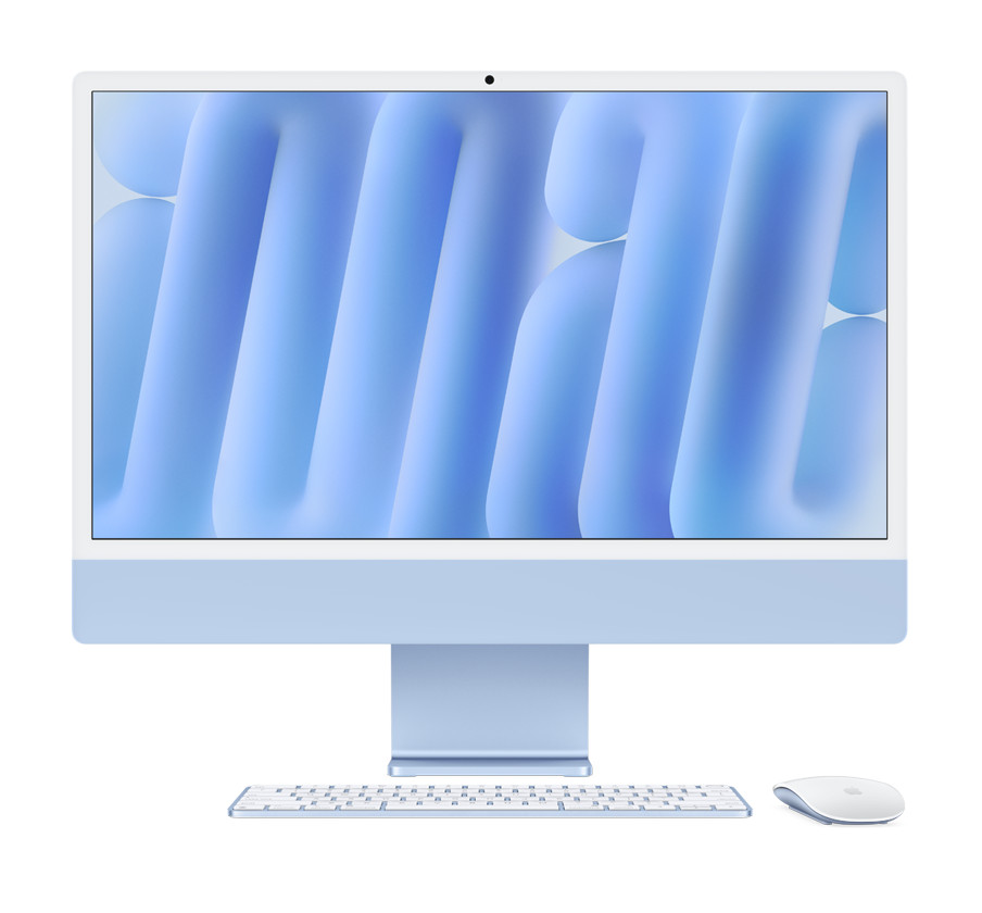 Apple IMAC 24 M4 8/8/16 16GB 256GB GE STD MM K - SILVER (Z1E2-DE07) thumbnail
