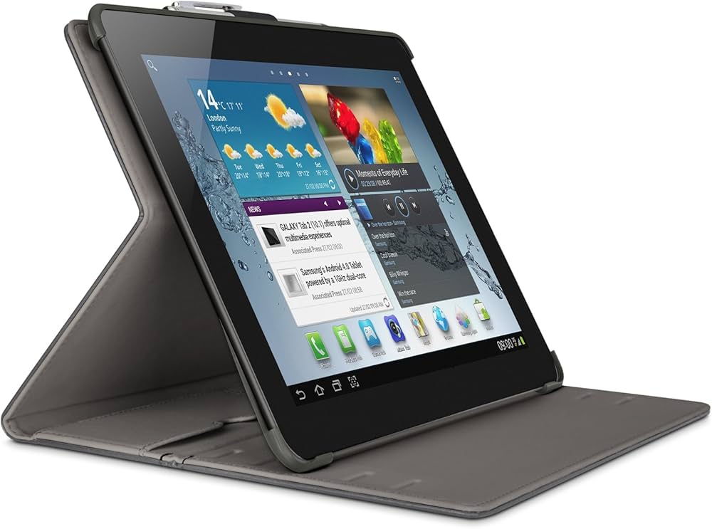 Belkin Samsung Galaxy Tab 3   10  Multitasker Pro, blau (F7P124VFC01) thumbnail