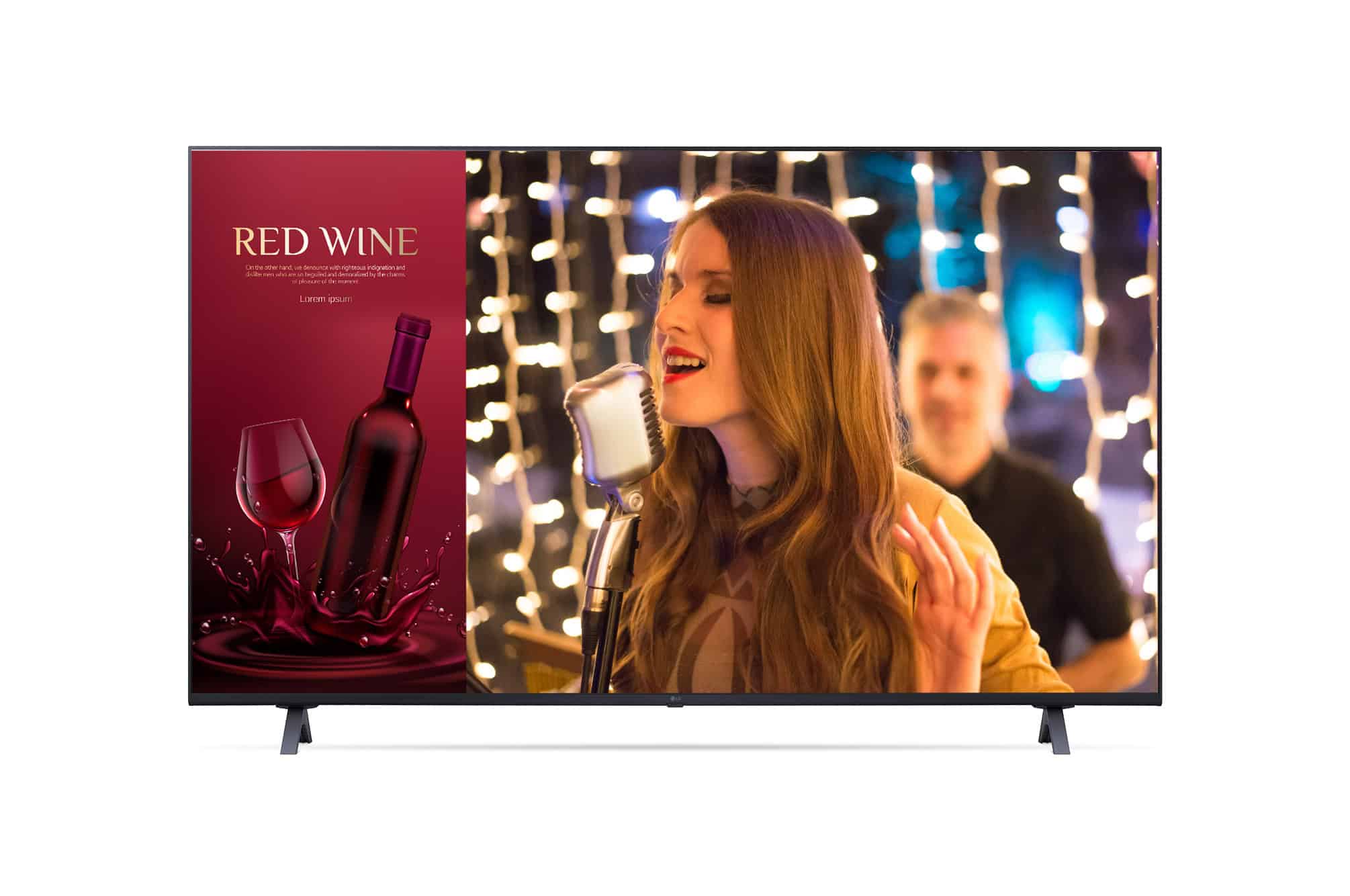 LG 50UN640S Digitale signage flatscreen 127 cm (50") LCD Wifi 400 cd/m² 4K Ultra HD Blauw WebOS (50UN640S0LD) thumbnail