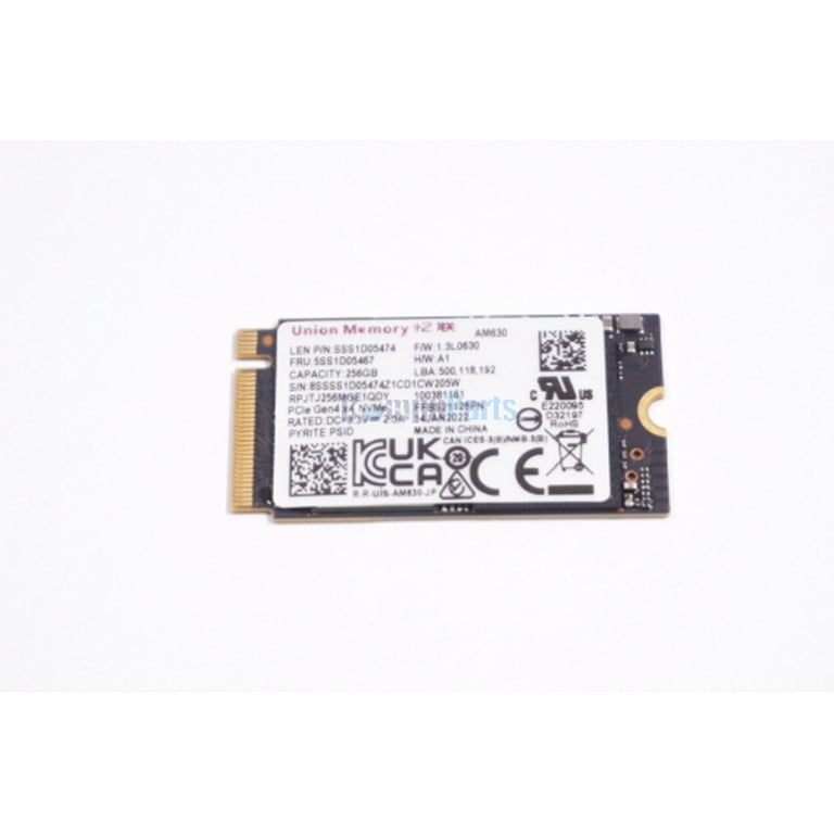Lenovo SSD UM AM630 256G 2242 PCIe G4V x4 (5SS1D05467) (5SS1D05467) thumbnail