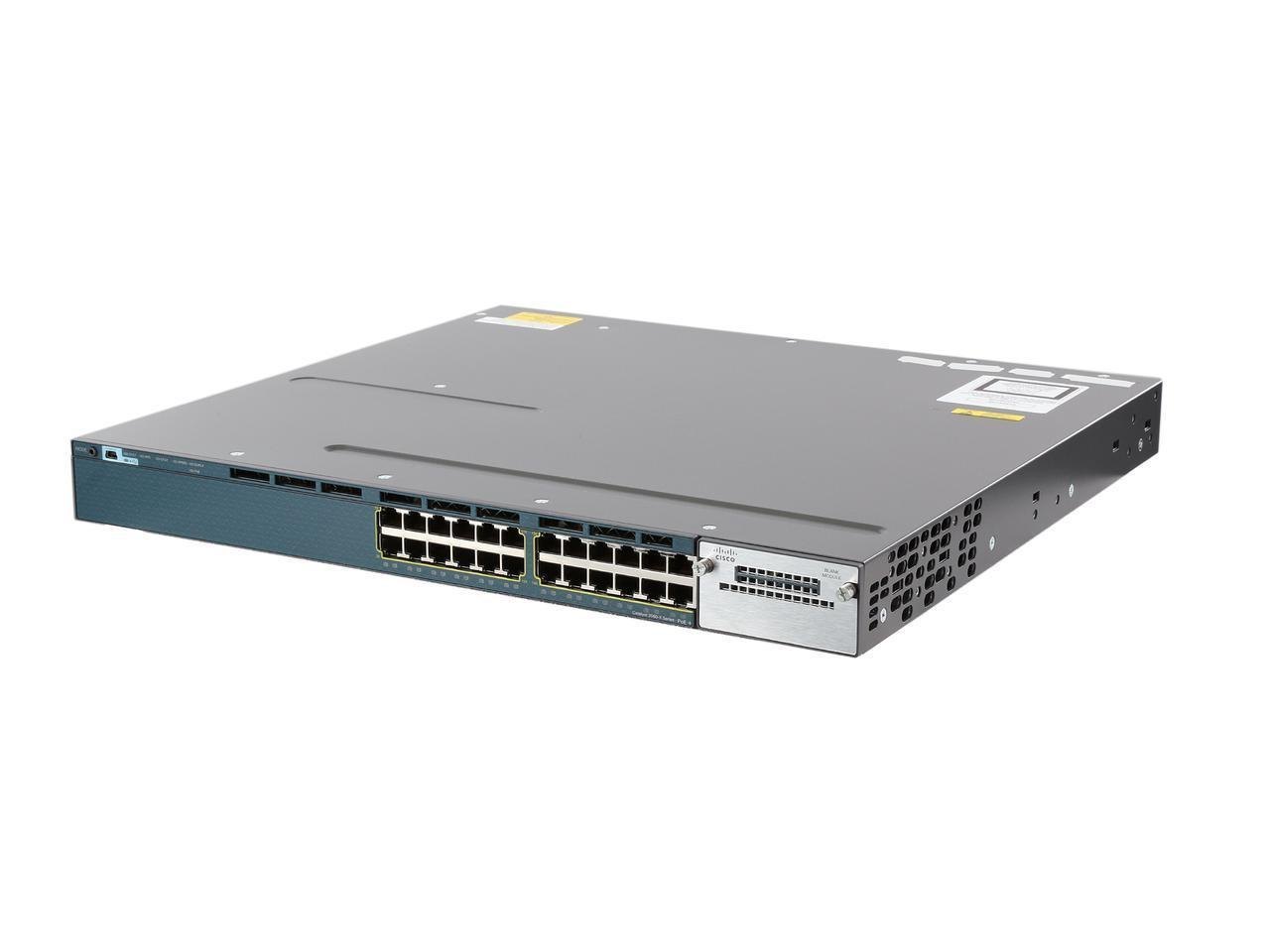 Cisco Catalyst 3560X 24 Port PoE LAN Base (WS-C3560X-24P-L-R4) thumbnail