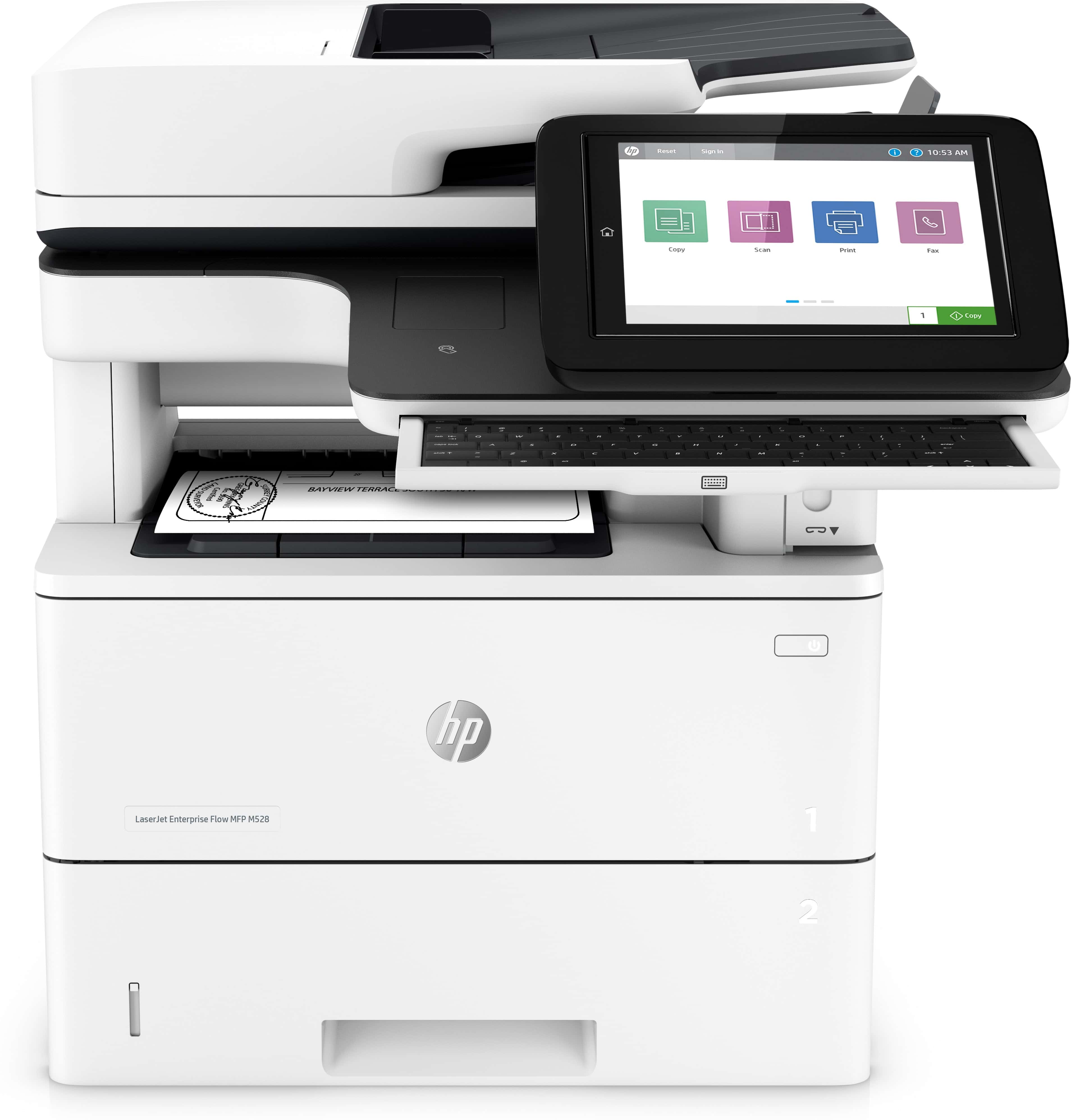 HP LaserJet Enterprise Flow MFP M528z (1PV67A#B19) thumbnail