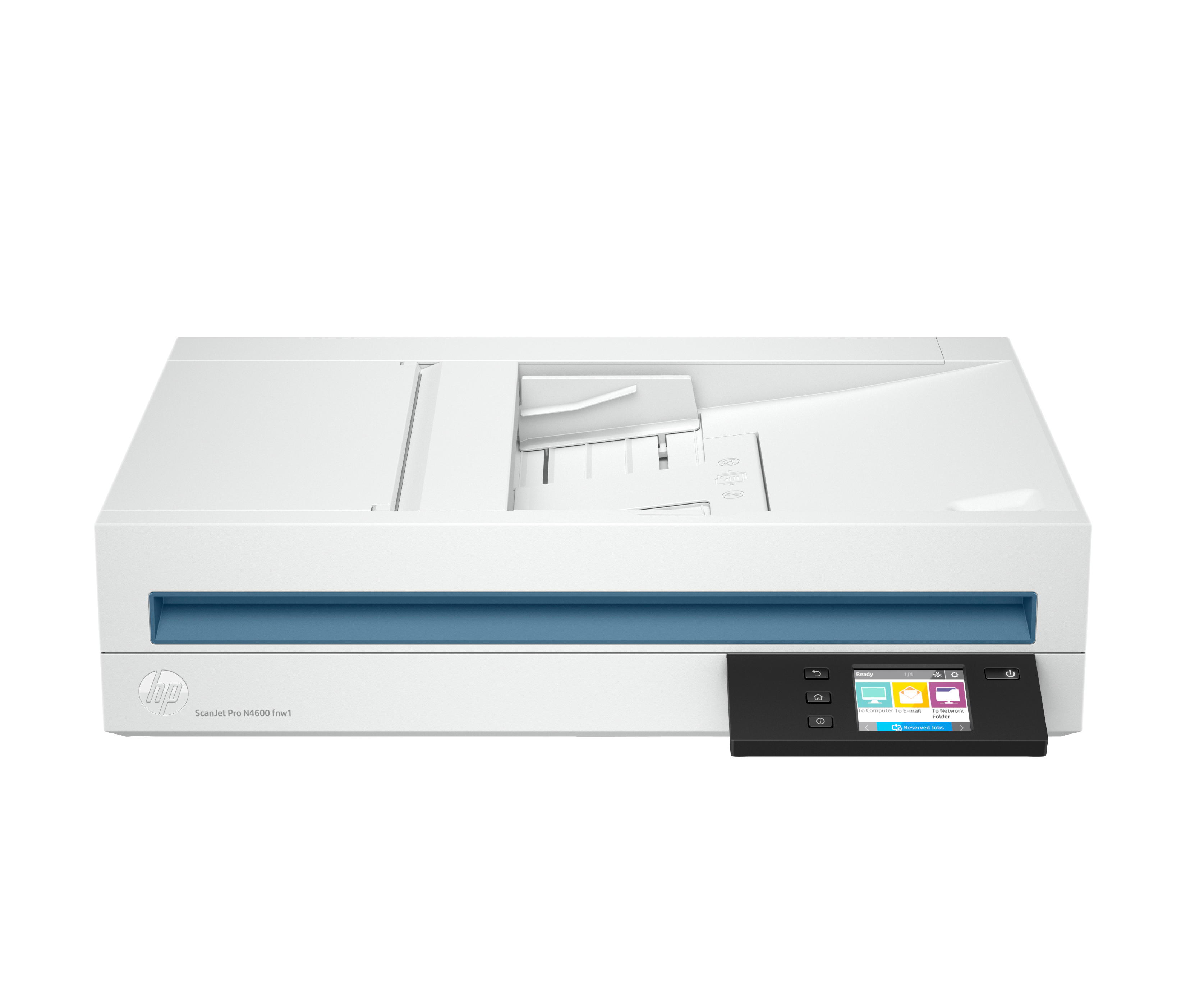 HP ScanJet Pro N4600 fnw1 Flatbed scanner 1200 x 1200 DPI A5 Wit (20G07A#B19) thumbnail