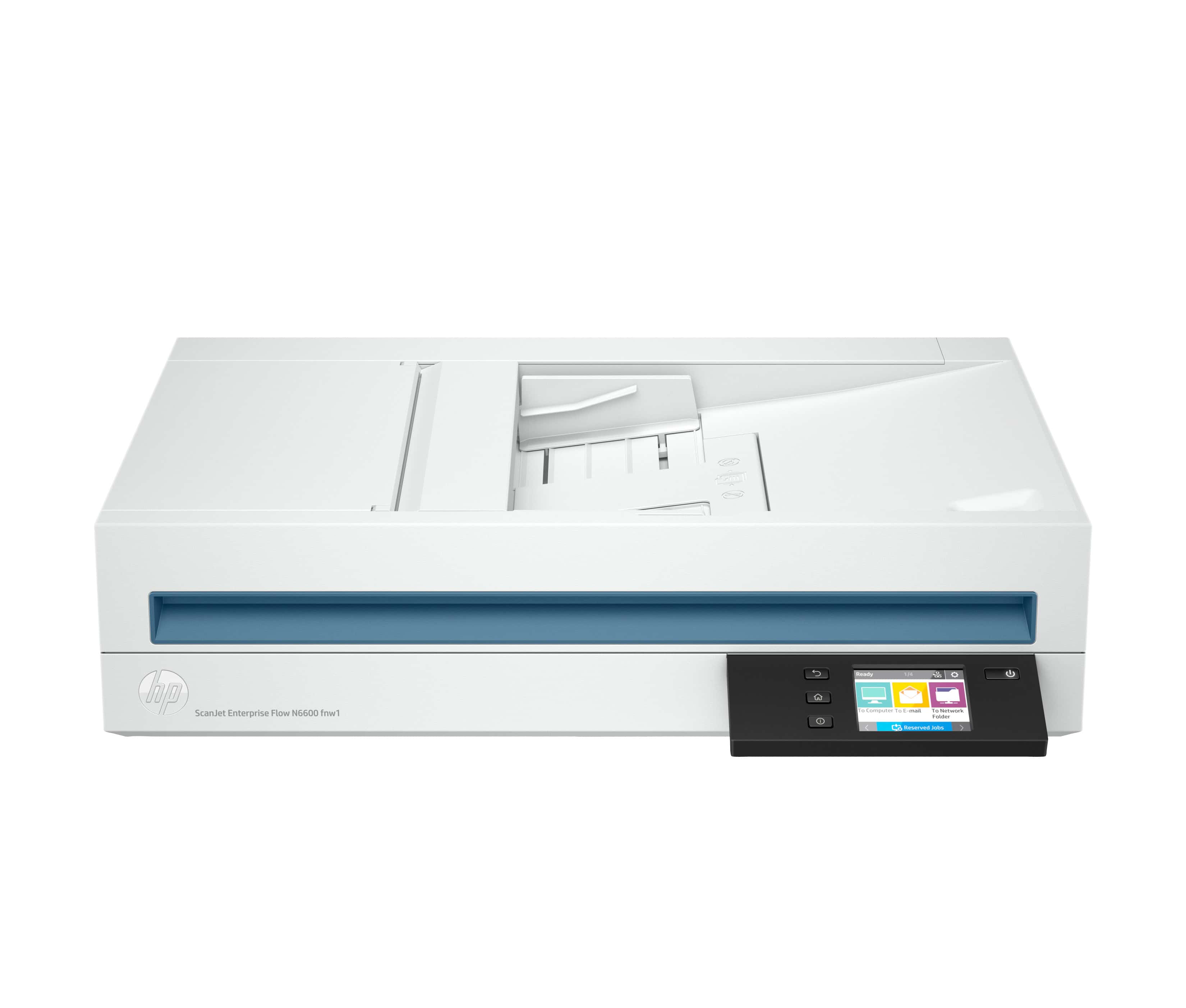 HP ScanJet Enterprise Flow N6600 fnw1 Flatbed scanner 1200 x 1200 DPI A4 Wit (20G08A#B19) thumbnail