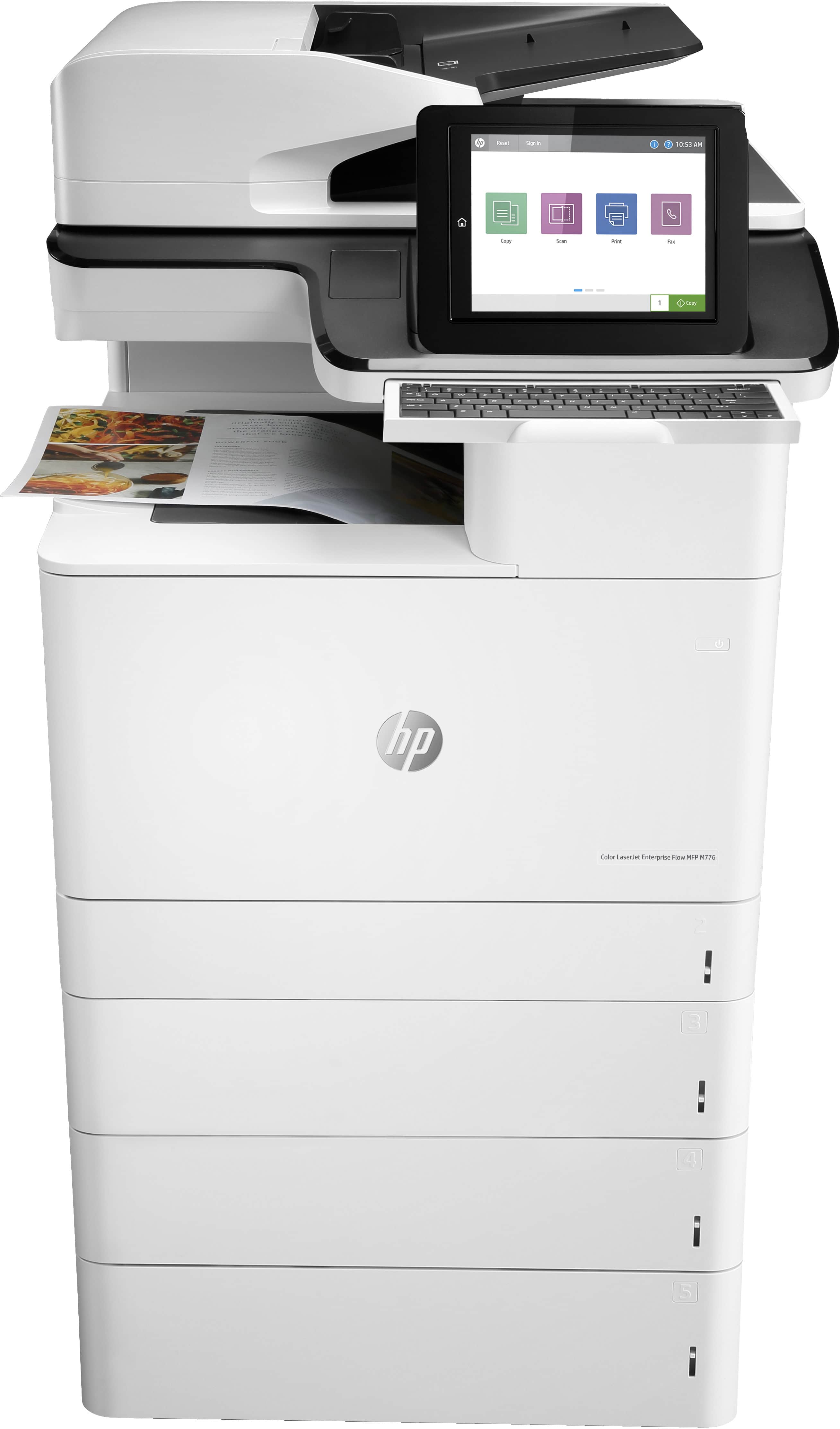 HP Color LaserJet Enterprise Flow MFP M776z (3WT91A#B19) thumbnail