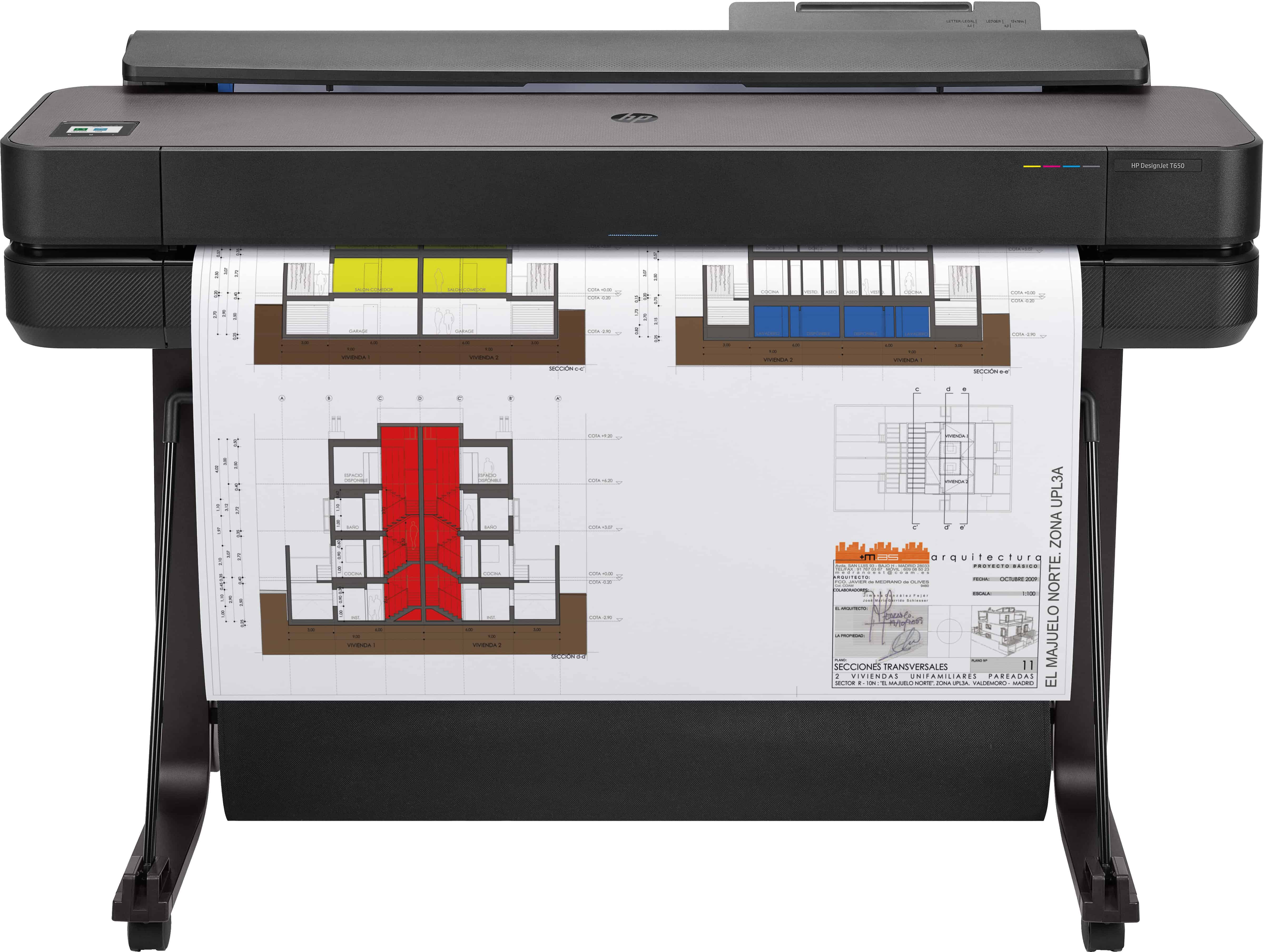 HP Designjet T650 36 inch printer editie 2025 (5HB10D#B19) thumbnail