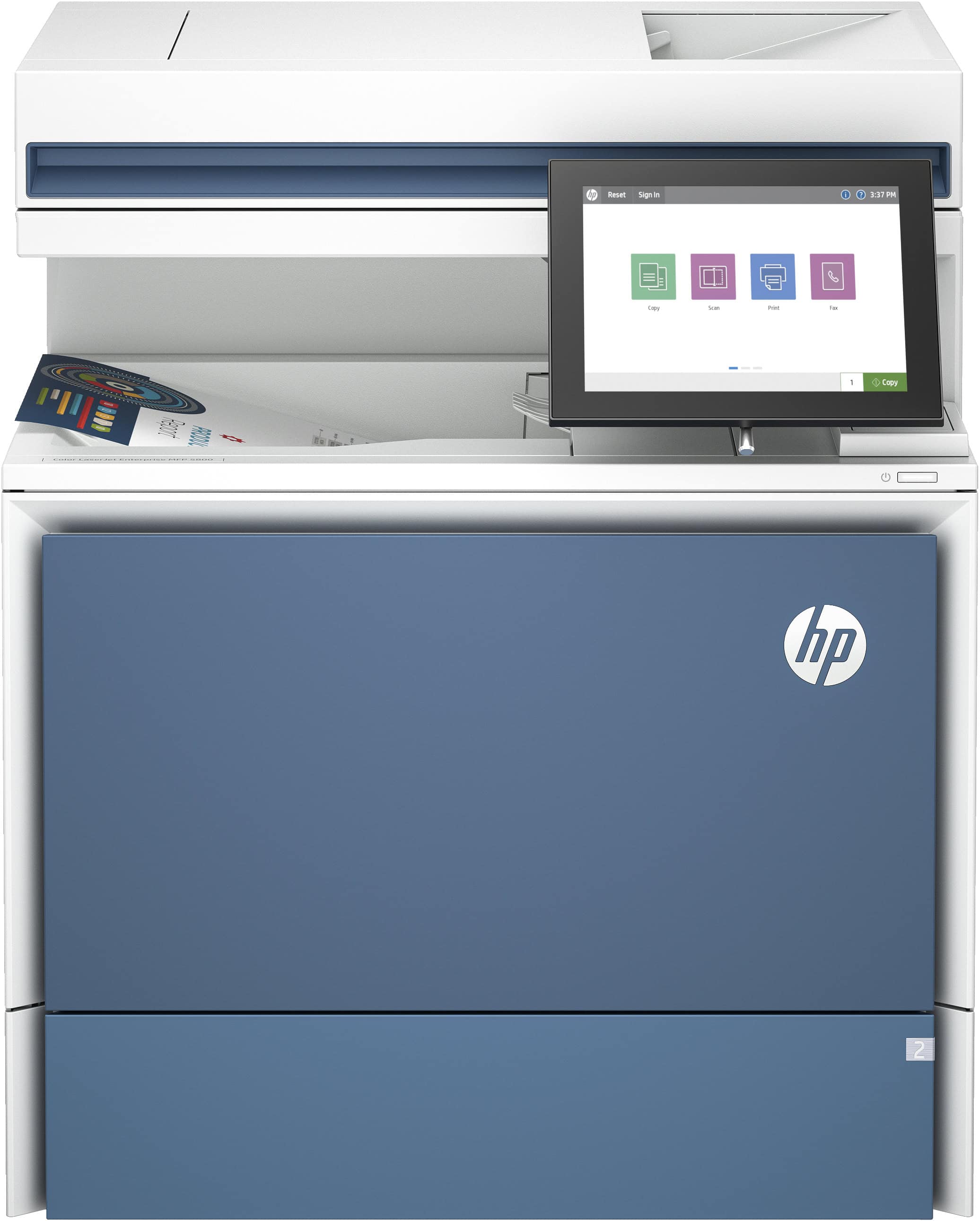 HP LaserJet Color Enterprise MFP 5800dn printer (6QN29A#B19) thumbnail