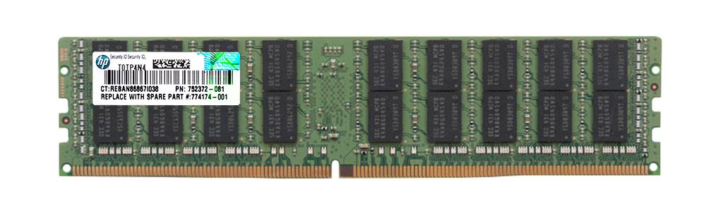 HPE 32GB DDR4-2133 LRDIMM 4Rx4 PC4-2133L ECC Reg (774174-001O) (774174-001O) thumbnail