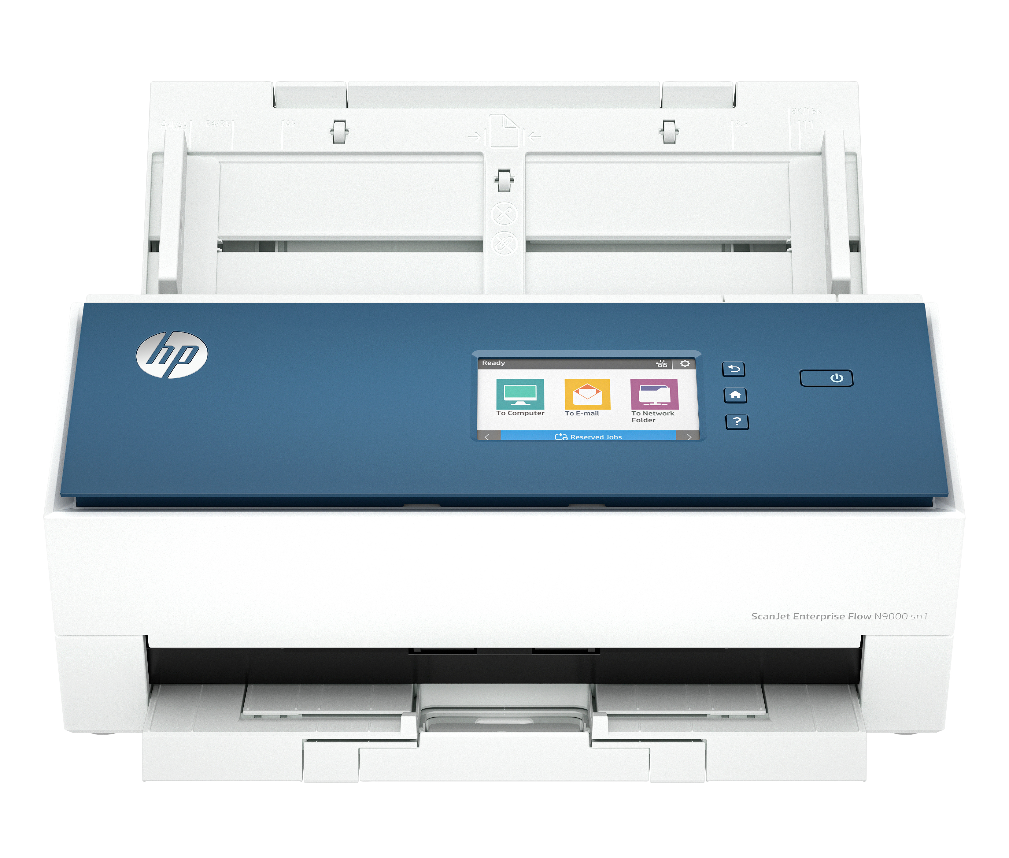 HP ScanJet Enterprise Flow N9000 sn1 Paginascanner 600 x 600 DPI A3 Blauw, Wit (8Q4W1A#B19) thumbnail