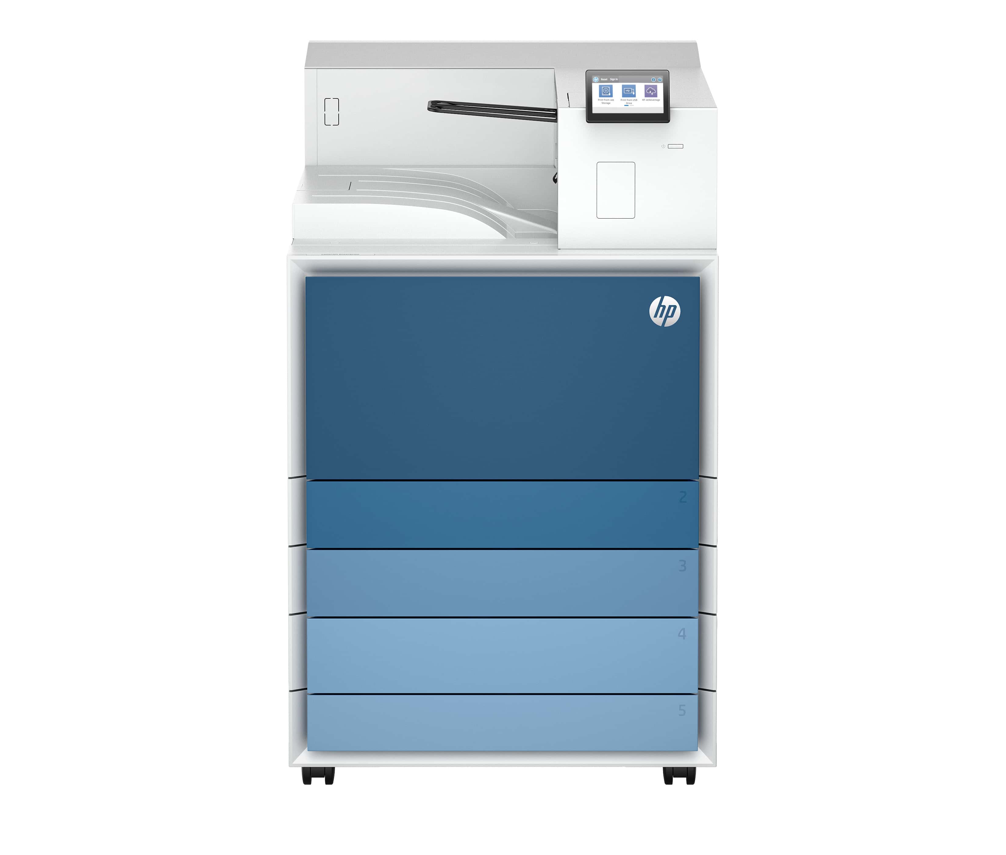 HP LaserJet Enterprise 8501x Zwart-wit Printer (AJ7J3A#B19) thumbnail