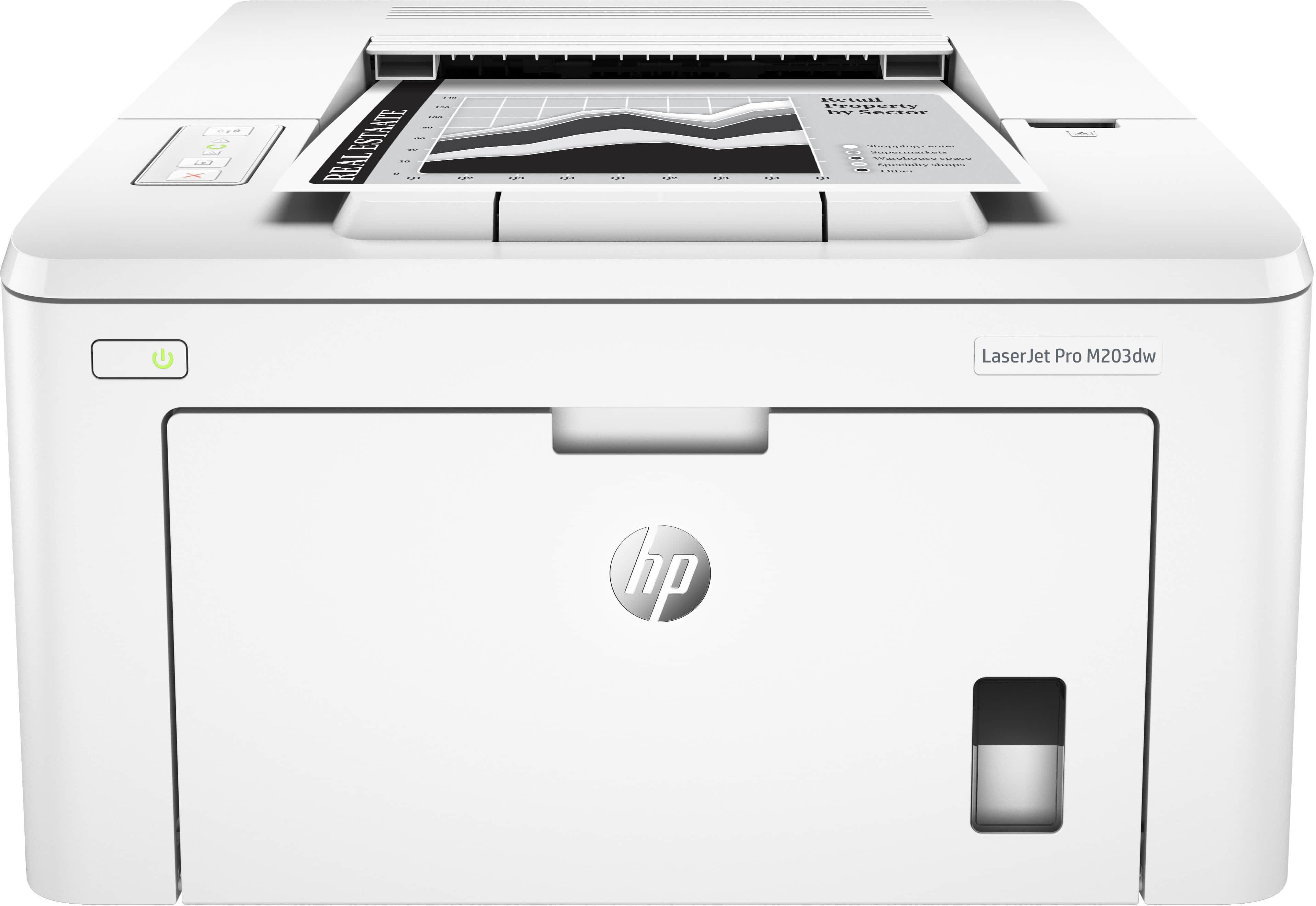 HP LaserJet Pro M203dw printer, Zwart-wit, Printer voor Thuis en thuiskantoor, Print, Dubbelzijdig printen (G3Q47A#B19) thumbnail