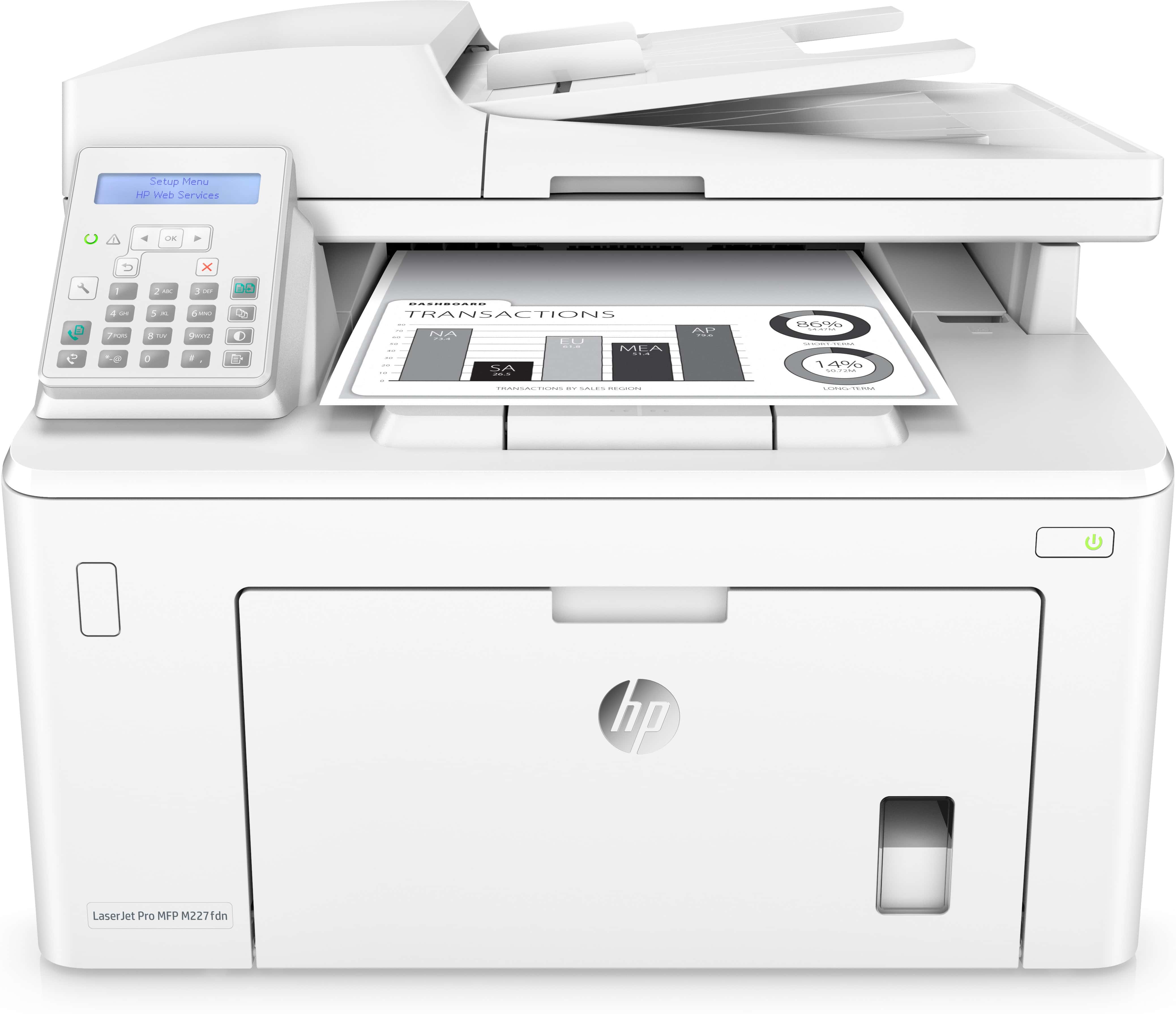 HP LaserJet Pro MFP M227fdn (G3Q79A#B19) thumbnail
