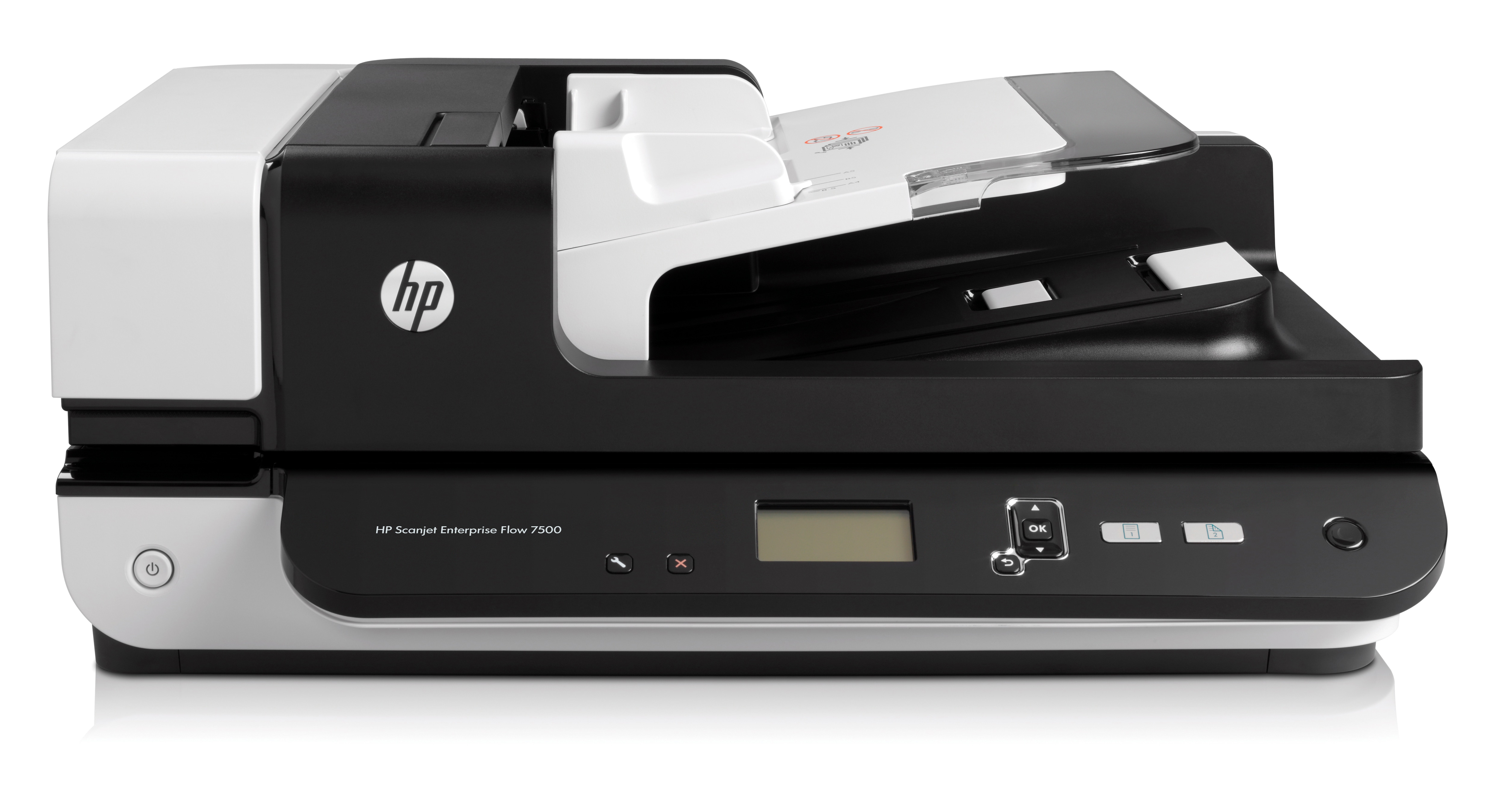 HP Scanjet 7500 Flatbed-/ADF-scanner 600 x 600 DPI A4 Zwart, Wit (L2725B#B19) thumbnail