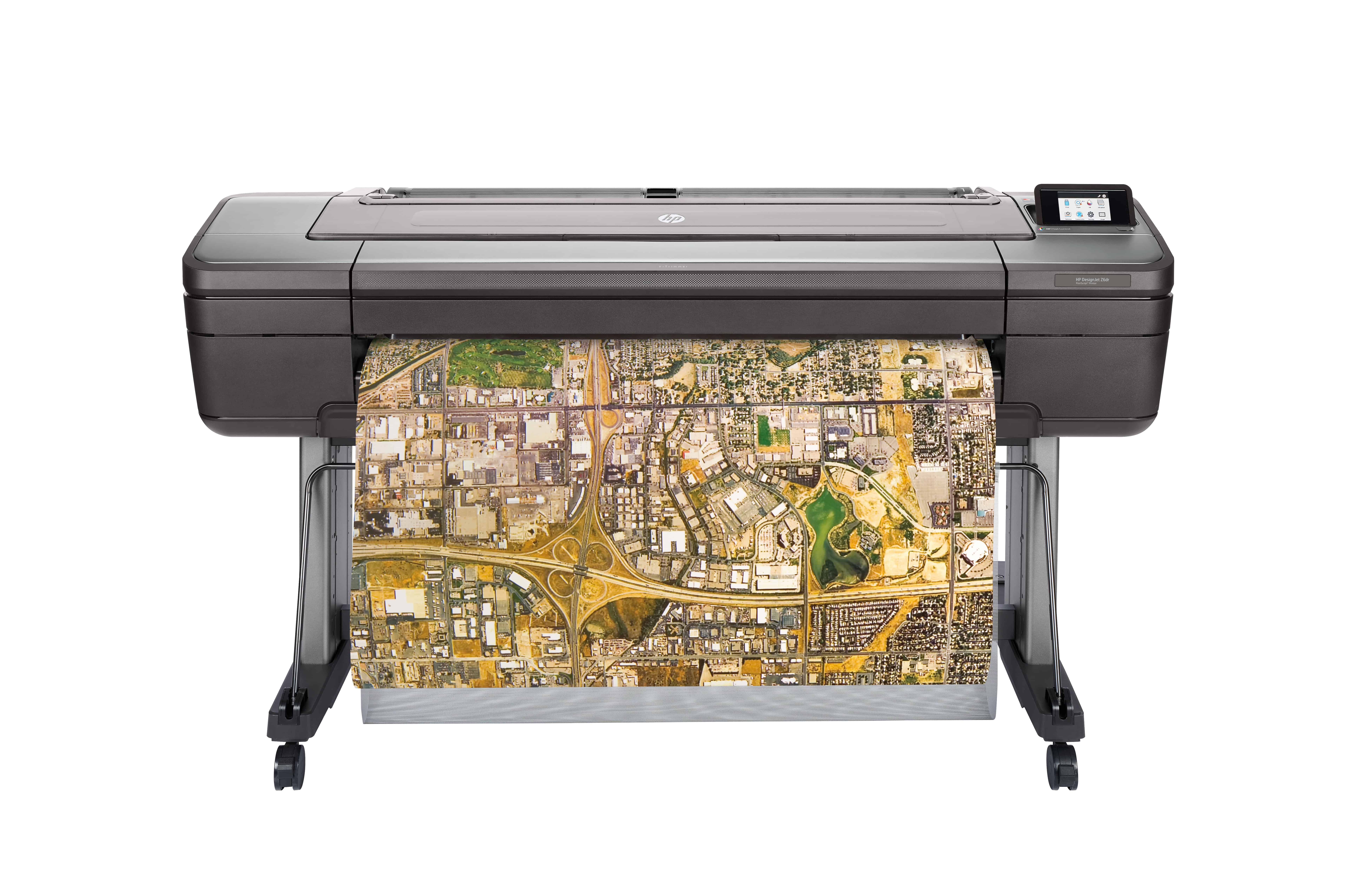 HP Designjet Z6dr 44-inch PostScript-printer met V-snijmes (T8W18A#B19) thumbnail