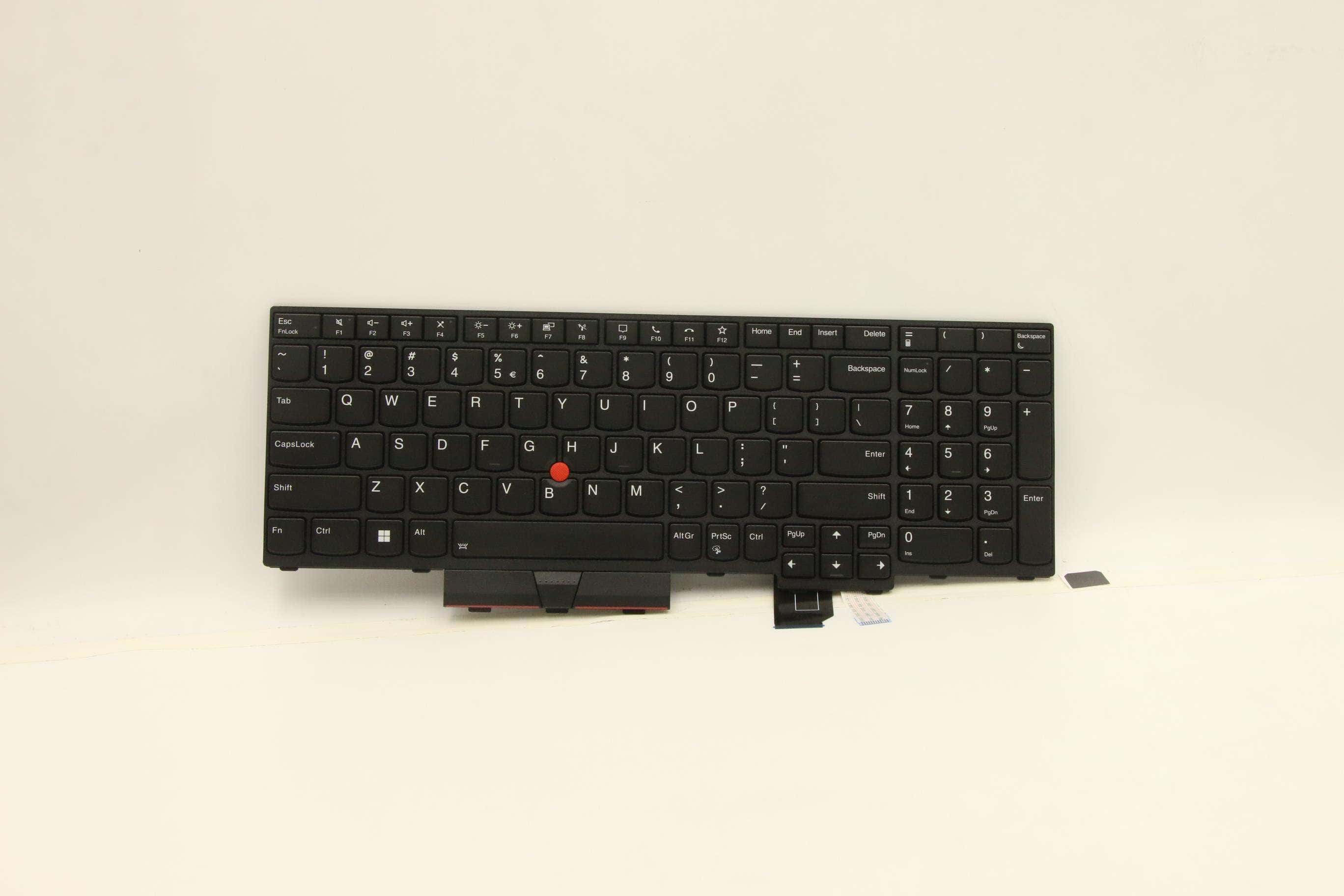 Lenovo Keyboard EURO ENG BKLT (TRA) BLK (5M11C88905N) (5M11C88905N) thumbnail