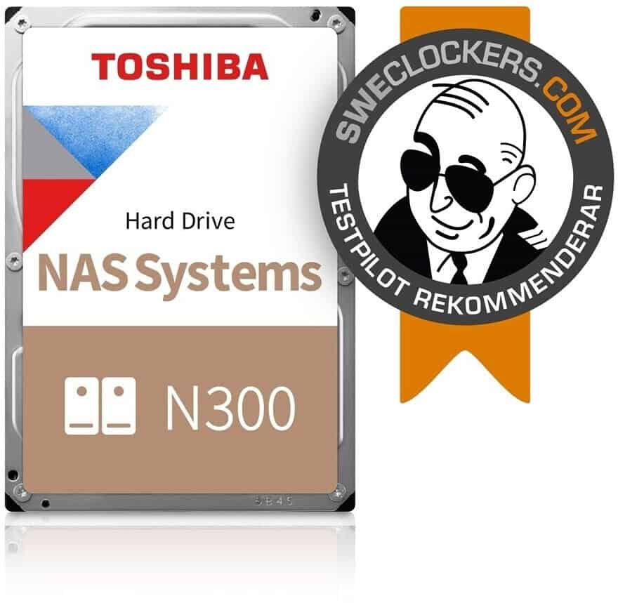 Toshiba 8.9cm (3.5) 22TB SATA3 NAS N300 7200RPM intern bulk (MN11ADA22TS) thumbnail