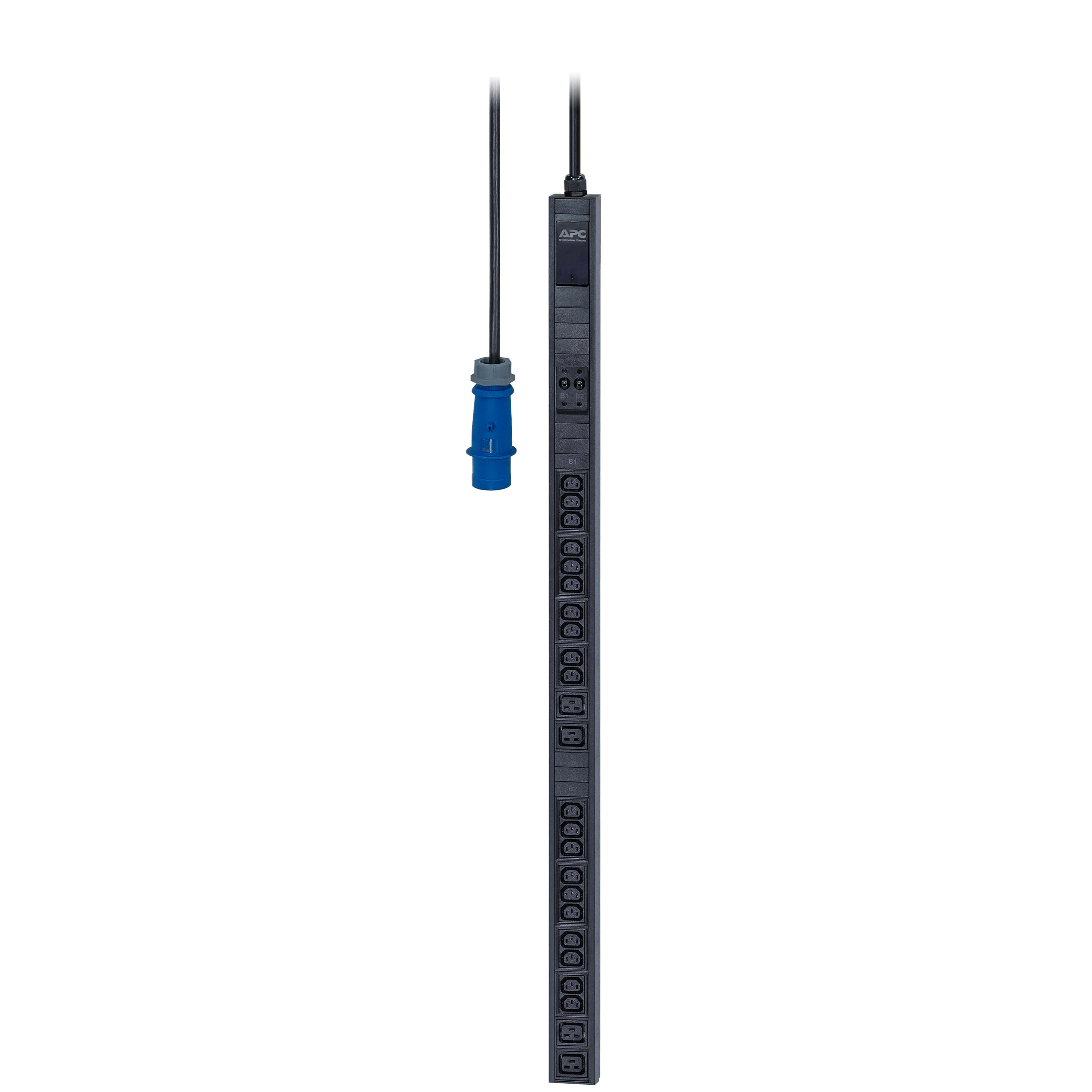 APC Easy PDU EPDU1132B, Basic, 0U, 32A, 230V, (20x)C13 & (4x)C19, IEC60309 32A stekker (EPDU1132B) thumbnail
