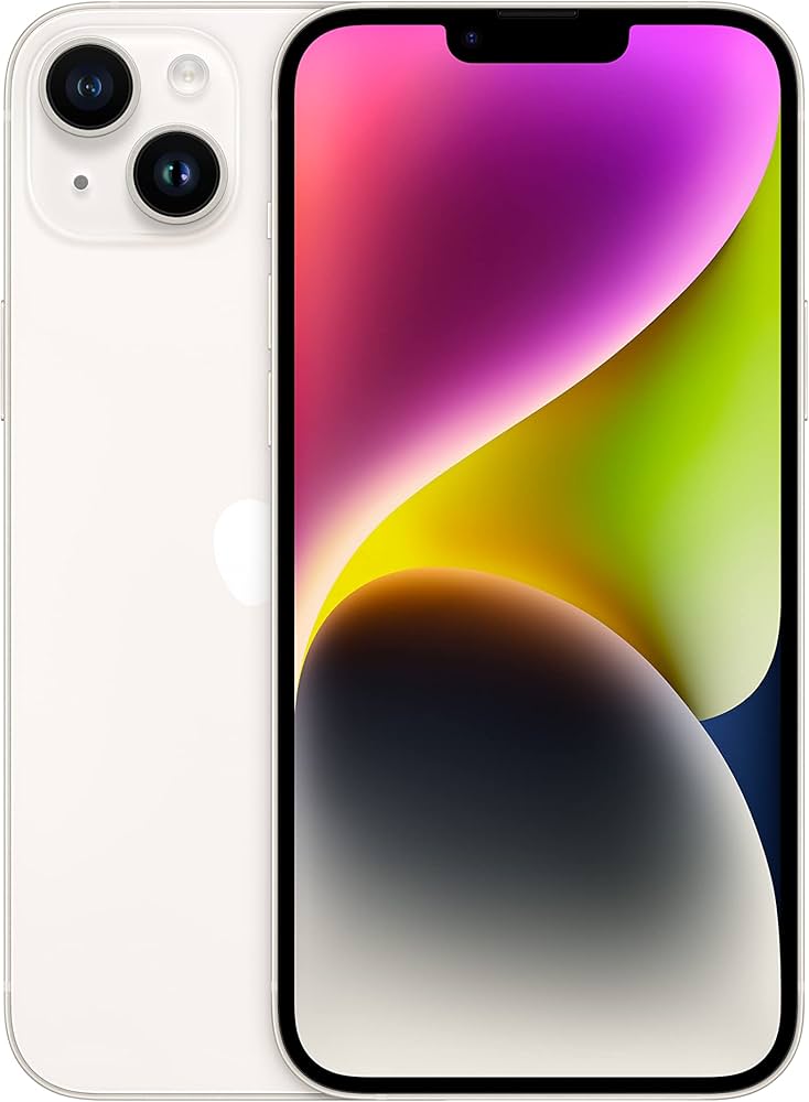 Apple iPhone 14 Plus. Bildschirmdiagonale: 17 cm (6.7 Zoll), Display-Auflösung: 2778 x 1284 Pixel, Display-Typ: OLED. Prozessorf (MQ5D3QL/A) thumbnail