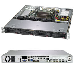 Supermicro 5019C-M Intel C246 LGA 1151 (Socket H4) Rack (1U) Zwart (SYS-5019C-M) thumbnail