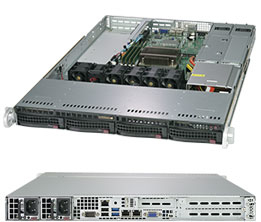 Supermicro SuperServer 5019C-WR Intel C246 LGA 1151 (Socket H4) Rack (1U) Zwart (SYS-5019C-WR) thumbnail