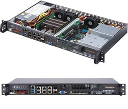 Supermicro SuperServer 5019D-4C-FN8TP Intel SoC FCBGA2518 Rack (1U) Zwart (SYS-5019D-4C-FN8TP) thumbnail