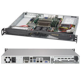 Supermicro 5019S-ML Intel® C236 LGA 1151 (Socket H4) Rack (1U) Zwart (SYS-5019S-ML) thumbnail