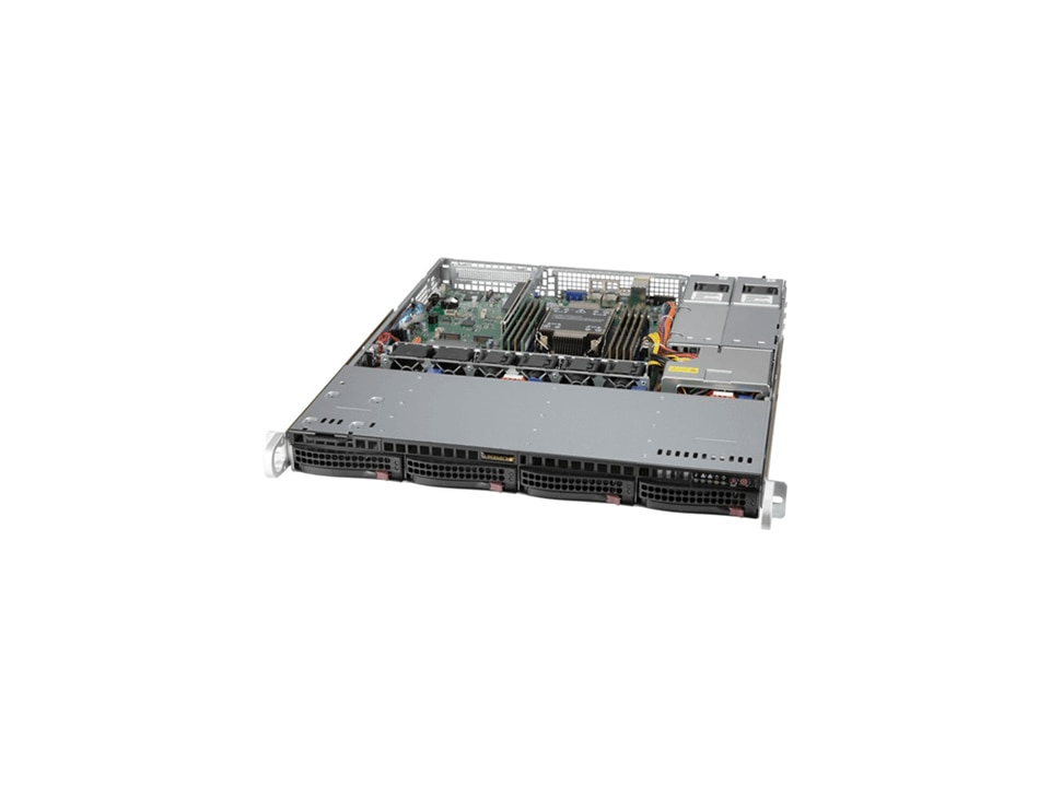 Supermicro SYS-510P-MR server Rack (1U) Intel® Xeon® 3000 reeks DDR4-SDRAM 400 W (SYS-510P-MR) thumbnail